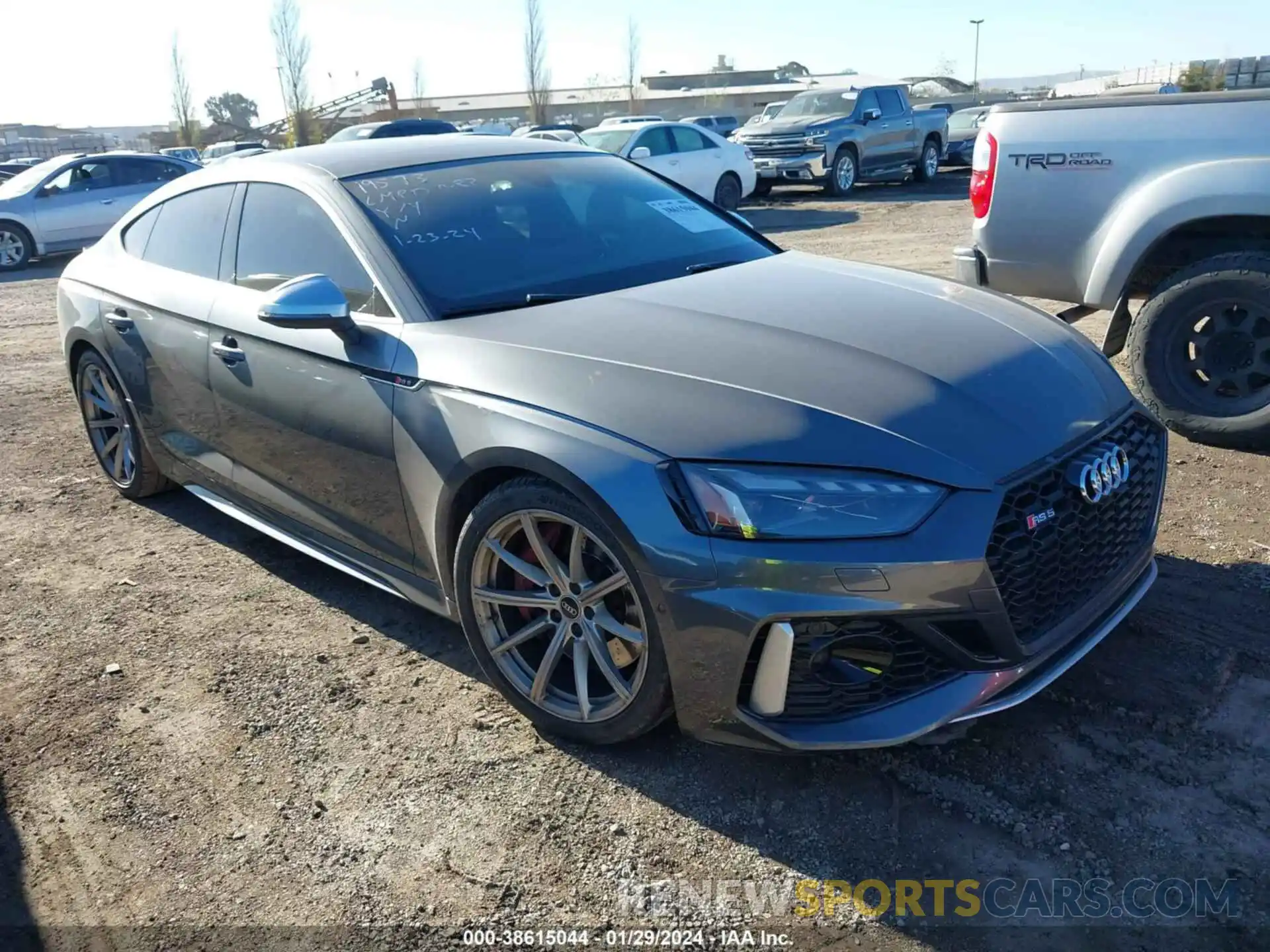 1 Photograph of a damaged car WUAAWCF5XPA900192 AUDI RS 5 SPORTBACK 2023