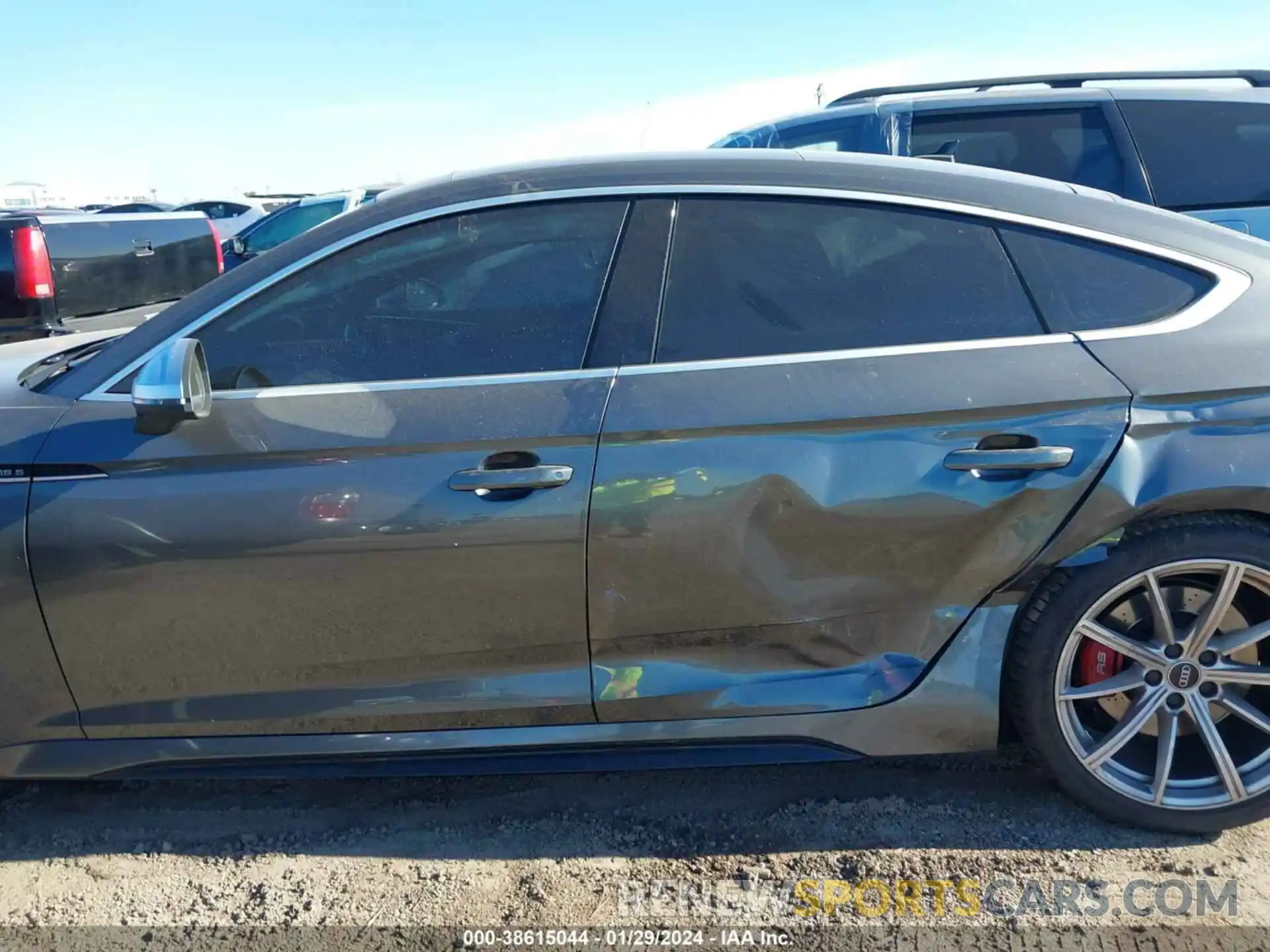 14 Photograph of a damaged car WUAAWCF5XPA900192 AUDI RS 5 SPORTBACK 2023