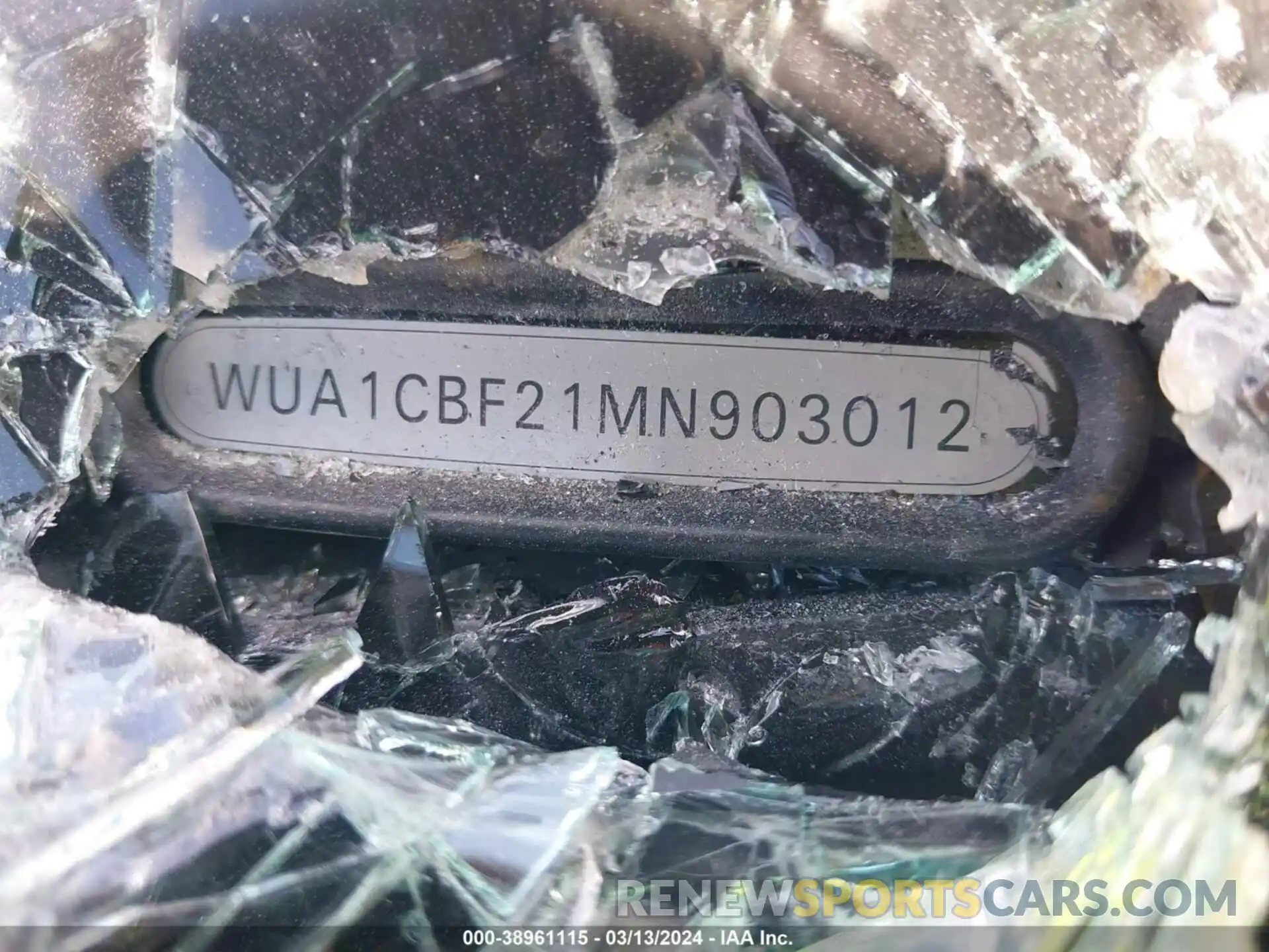 9 Photograph of a damaged car WUA1CBF21MN903012 AUDI RS 6 AVANT 2021