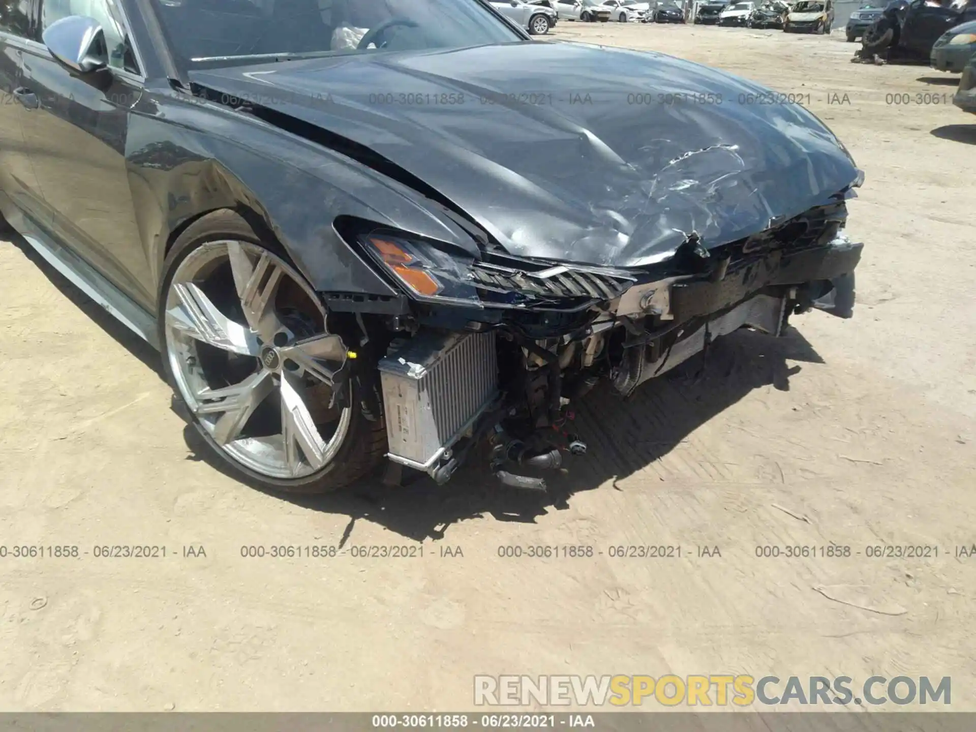 6 Photograph of a damaged car WUA1CBF2XMN907706 AUDI RS 6 AVANT 2021