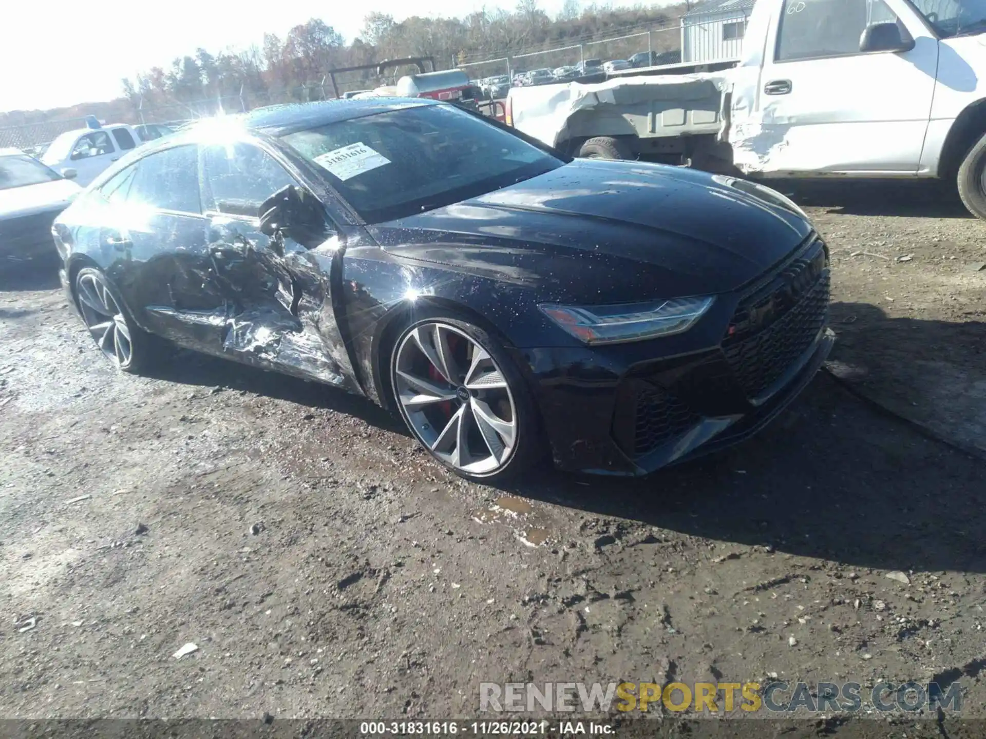 1 Photograph of a damaged car WUAPCBF23MN905418 AUDI RS 7 2021