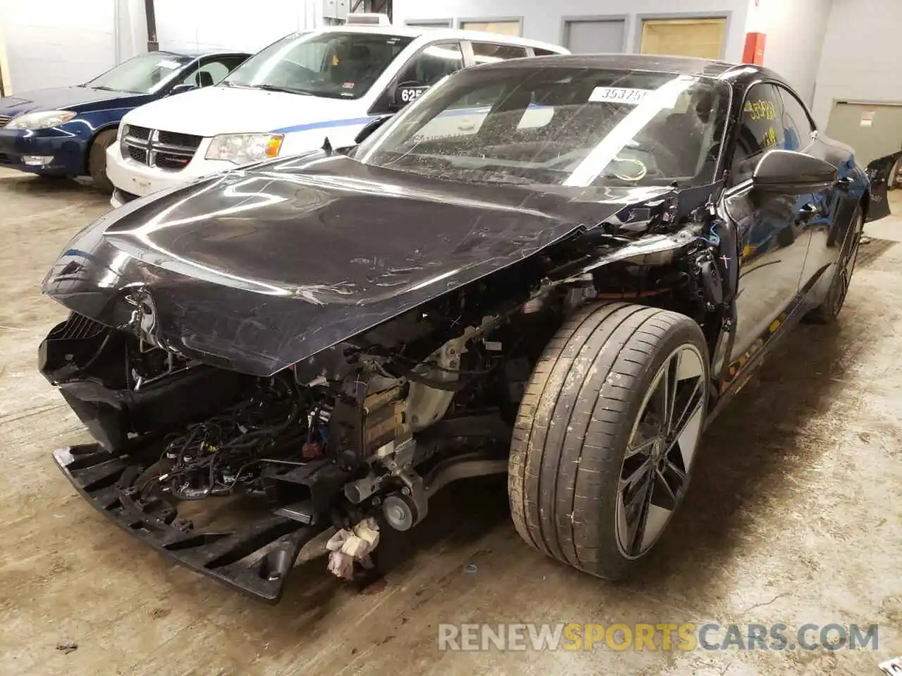 2 Photograph of a damaged car WAUAHBFW1N7901975 AUDI RS E-TRON 2022