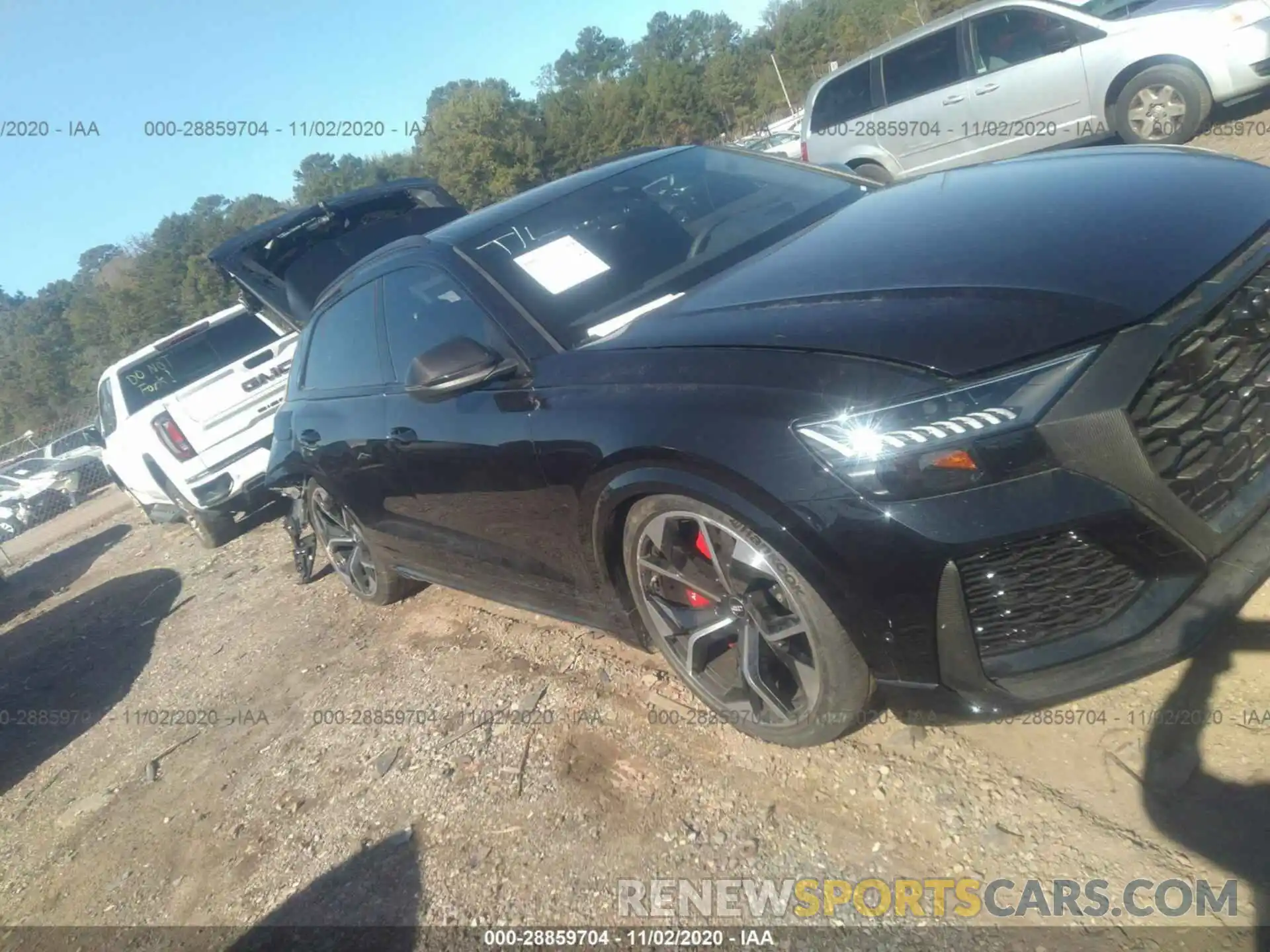 1 Photograph of a damaged car WU1ARBF10LD022439 AUDI RS Q8 2020