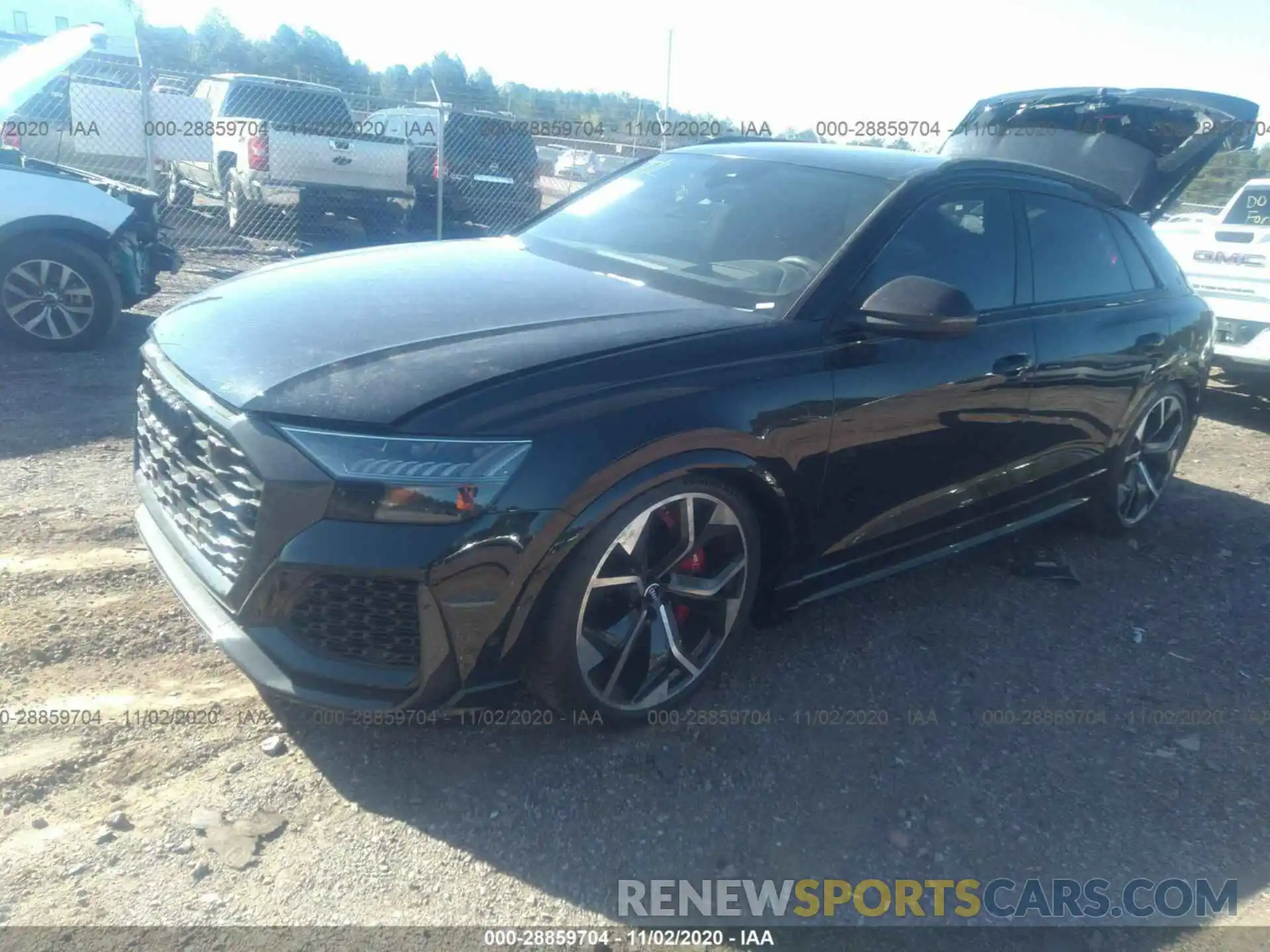 2 Photograph of a damaged car WU1ARBF10LD022439 AUDI RS Q8 2020