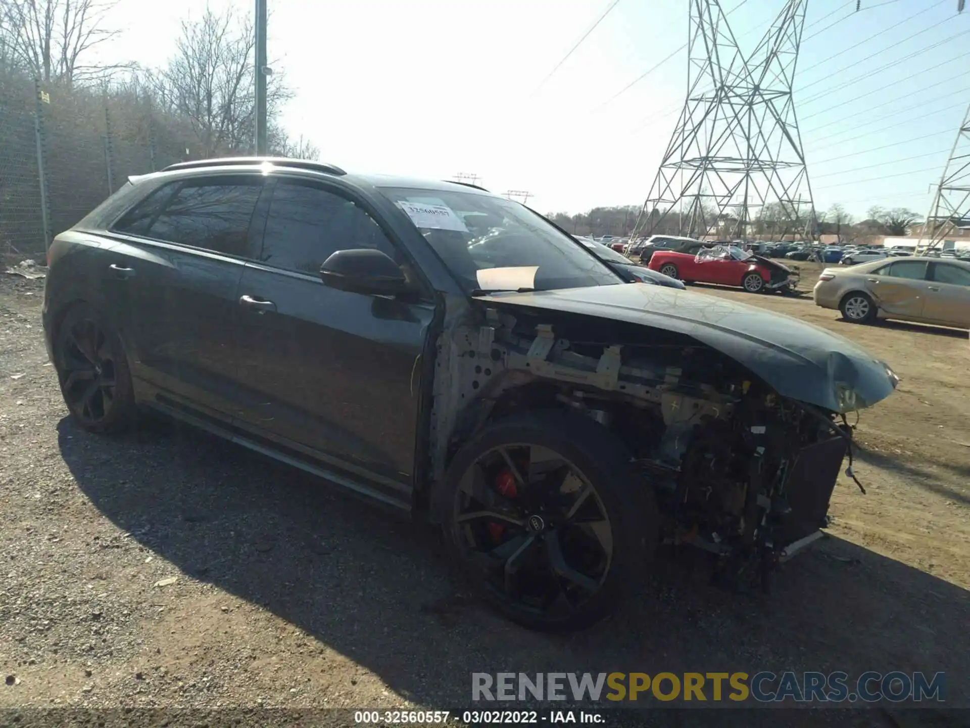 1 Photograph of a damaged car WU1ARBF11MD004081 AUDI RS Q8 2021