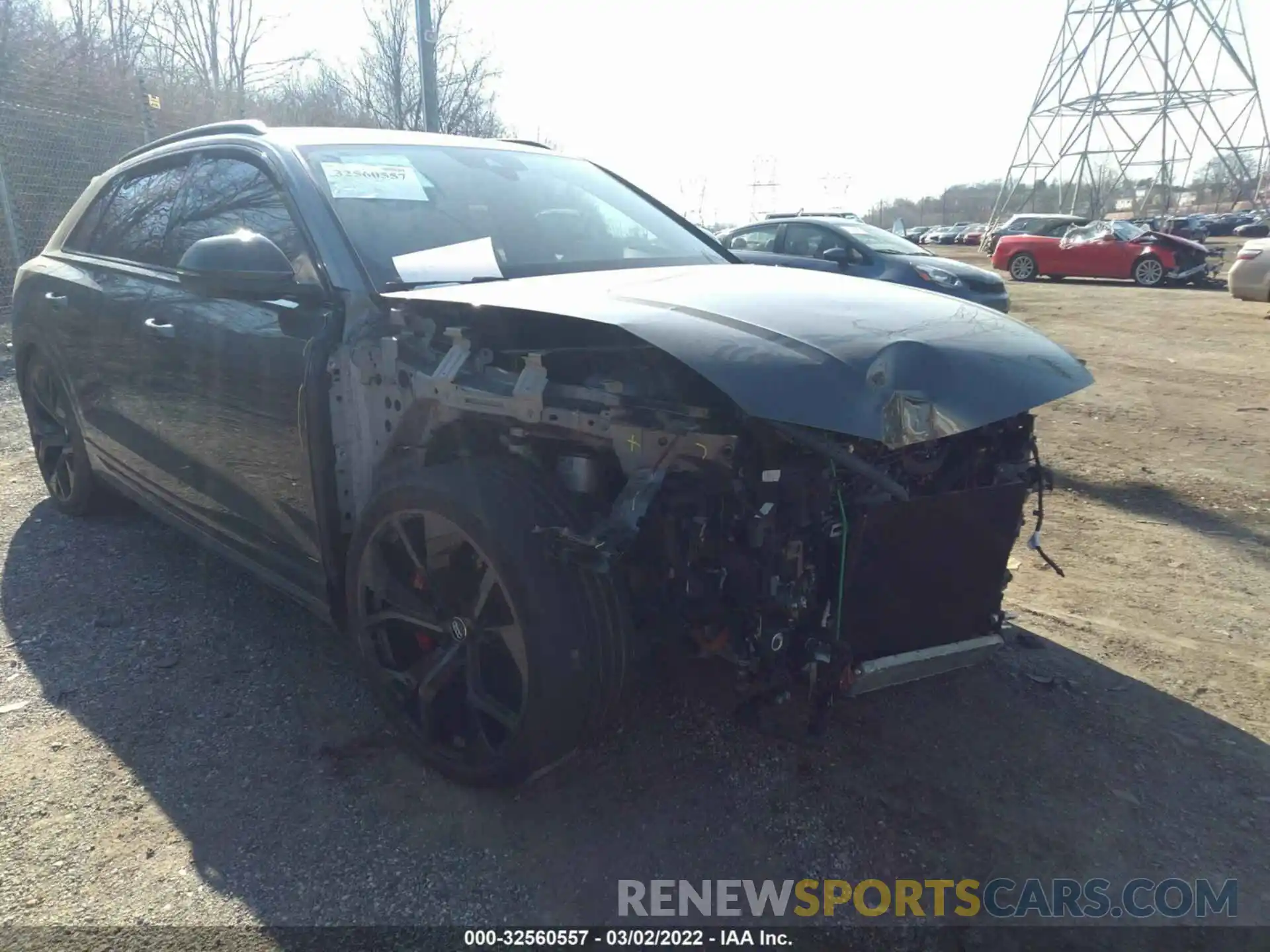 6 Photograph of a damaged car WU1ARBF11MD004081 AUDI RS Q8 2021