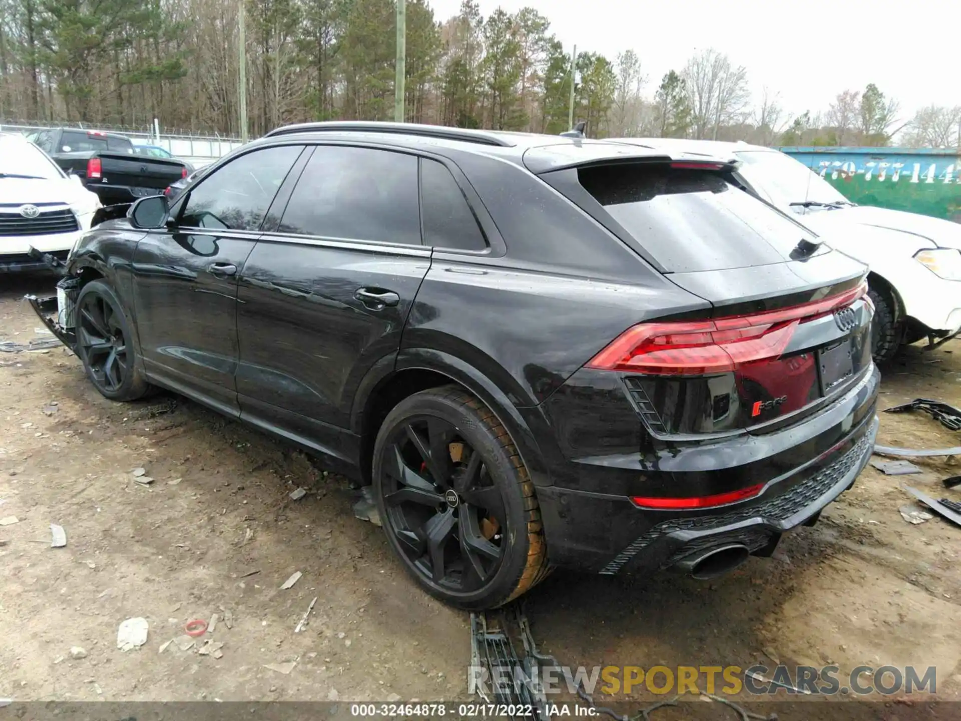 3 Фотография поврежденного автомобиля WU1ARBF12MD030625 AUDI RS Q8 2021