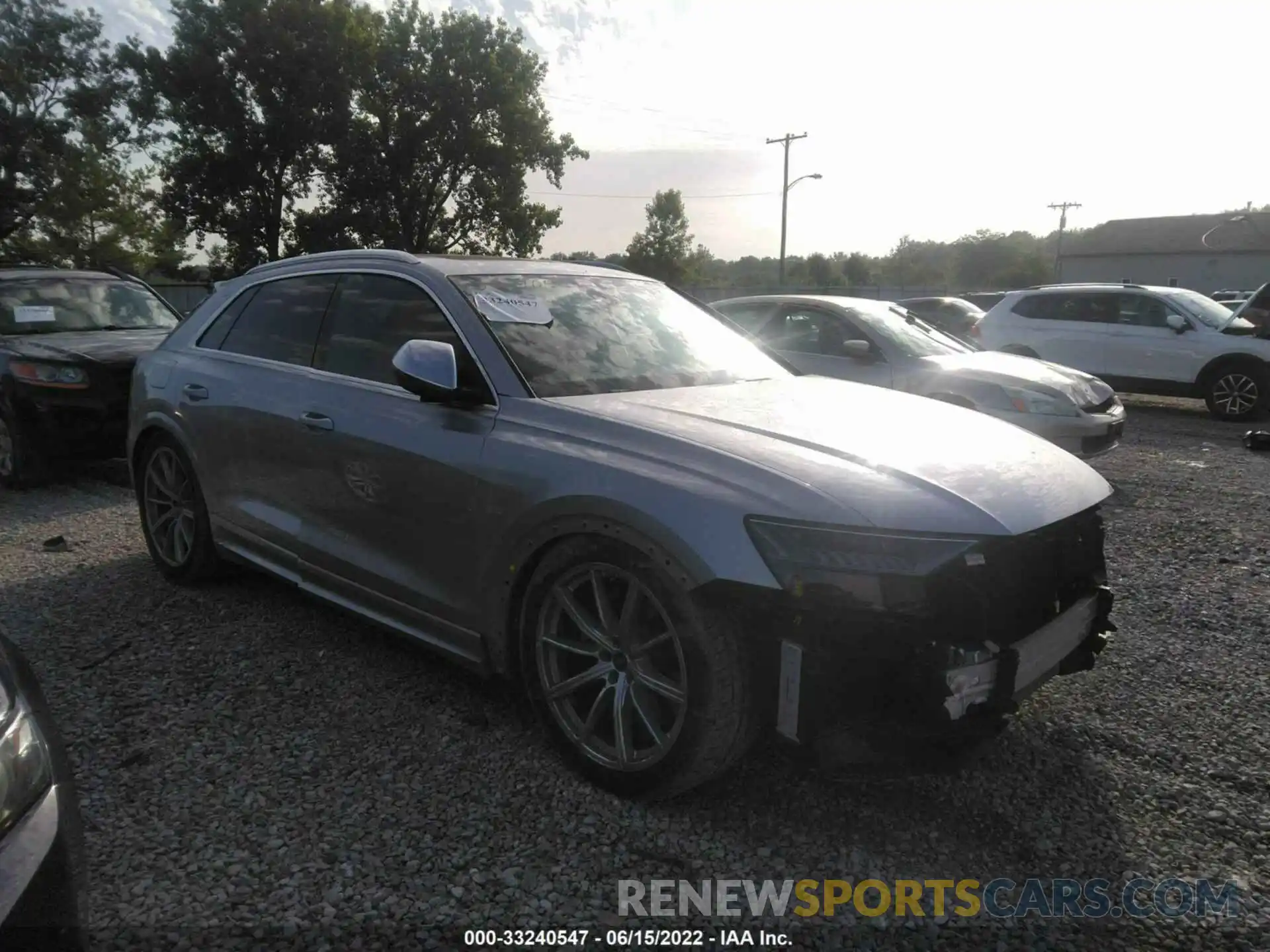 1 Photograph of a damaged car WU1ARBF10ND013145 AUDI RS Q8 2022