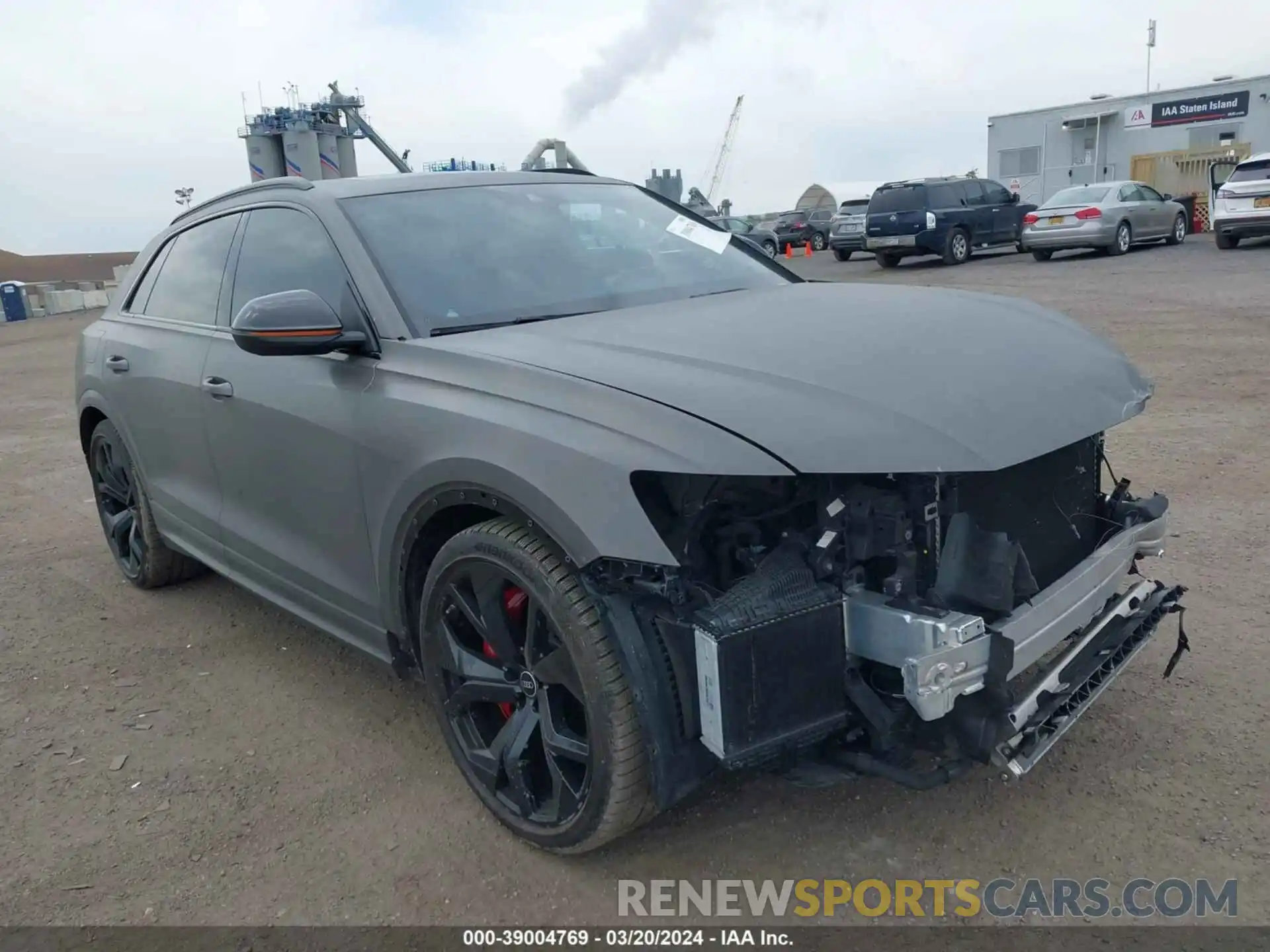 1 Photograph of a damaged car WU1ARBF16ND010492 AUDI RS Q8 2022