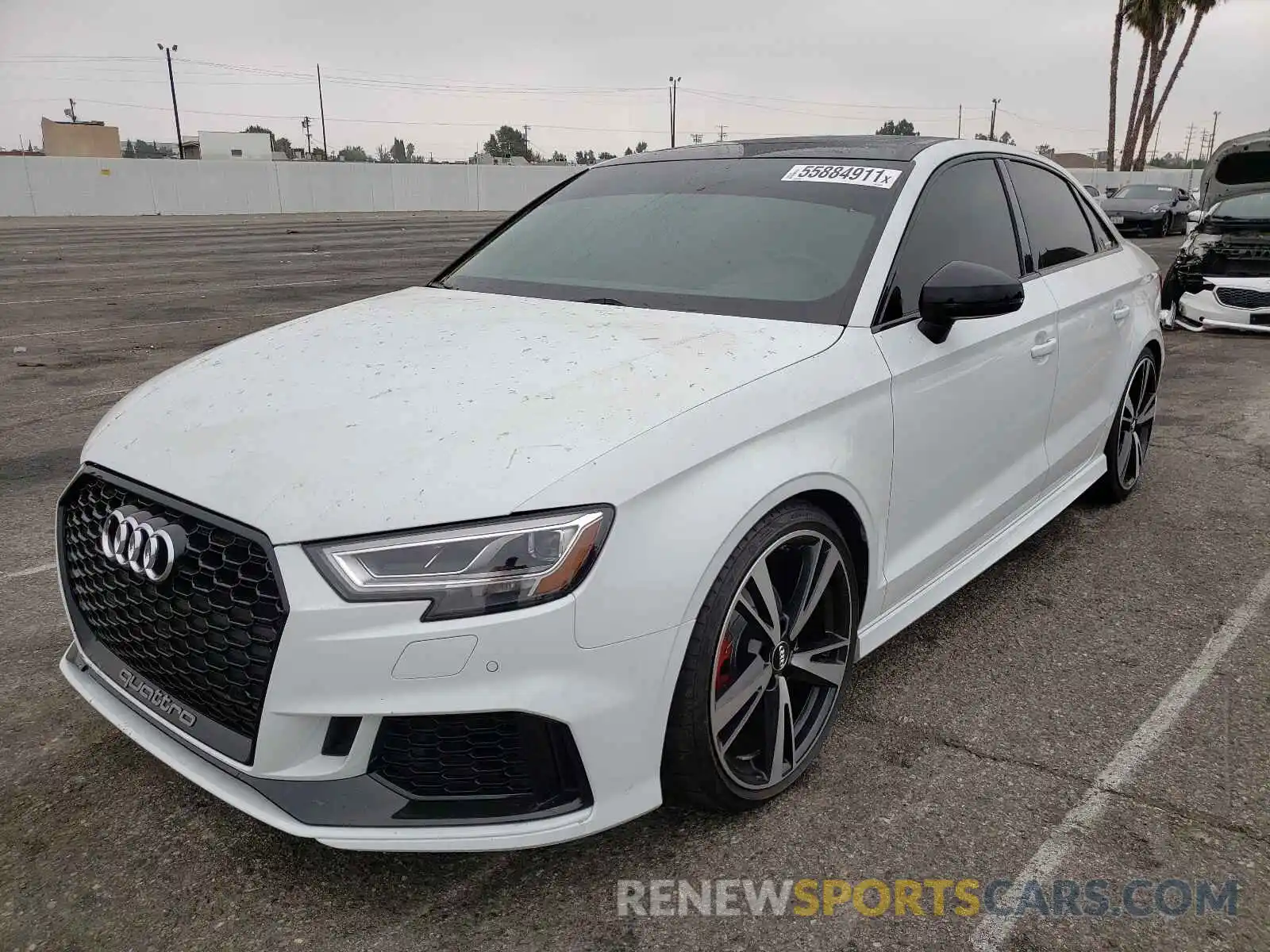 2 Photograph of a damaged car WUABWGFF0KA907651 AUDI RS3 2019