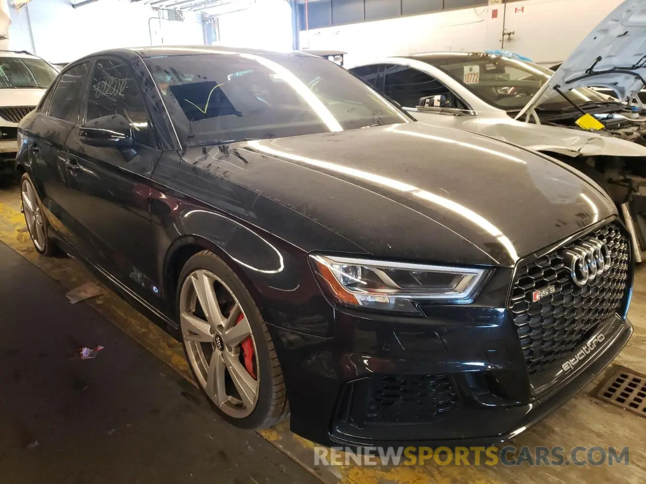 1 Photograph of a damaged car WUABWGFF1KA900014 AUDI RS3 2019