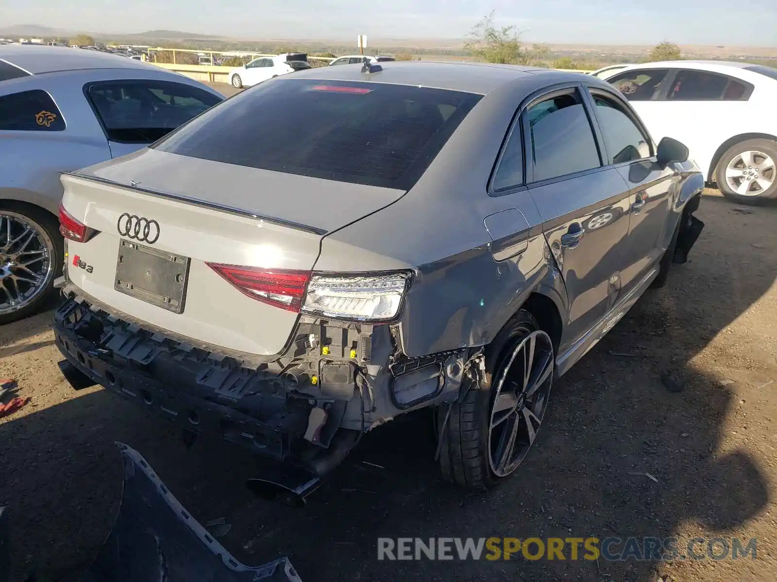 4 Photograph of a damaged car WUABWGFF2KA907702 AUDI RS3 2019