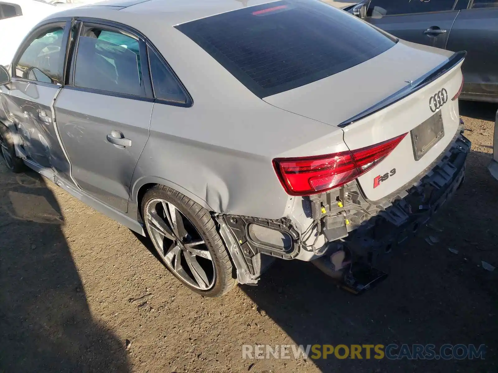 9 Photograph of a damaged car WUABWGFF2KA907702 AUDI RS3 2019