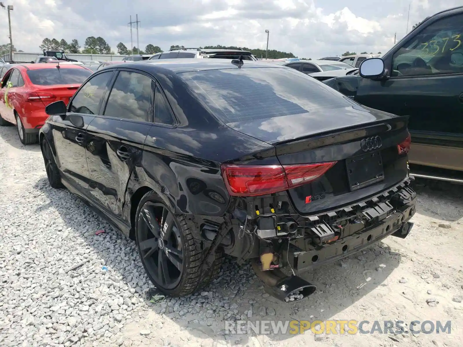 3 Photograph of a damaged car WUABWGFF3KA905263 AUDI RS3 2019