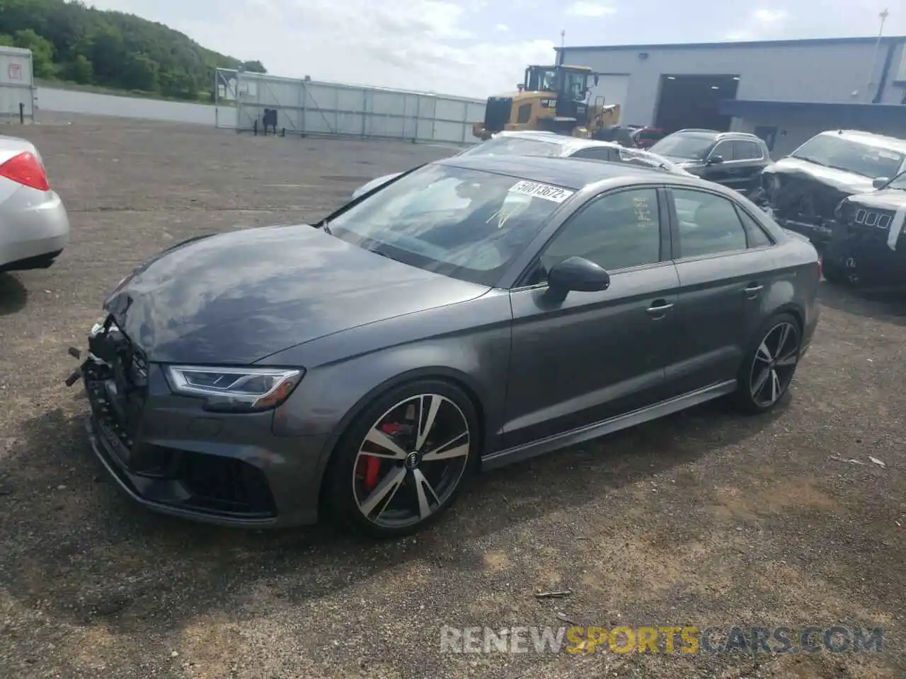 2 Photograph of a damaged car WUABWGFF5KA905328 AUDI RS3 2019