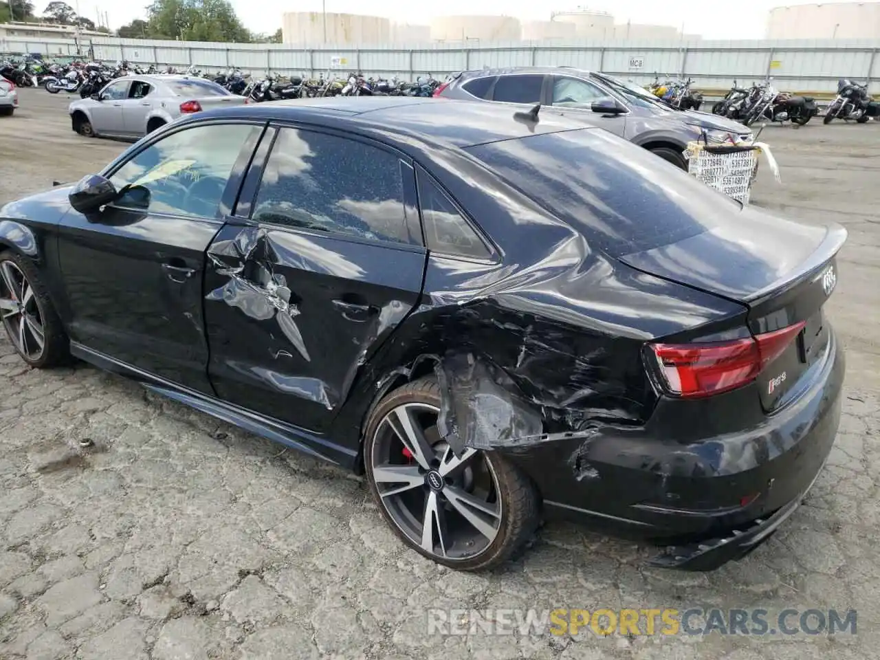 9 Photograph of a damaged car WUABWGFF7KA906884 AUDI RS3 2019