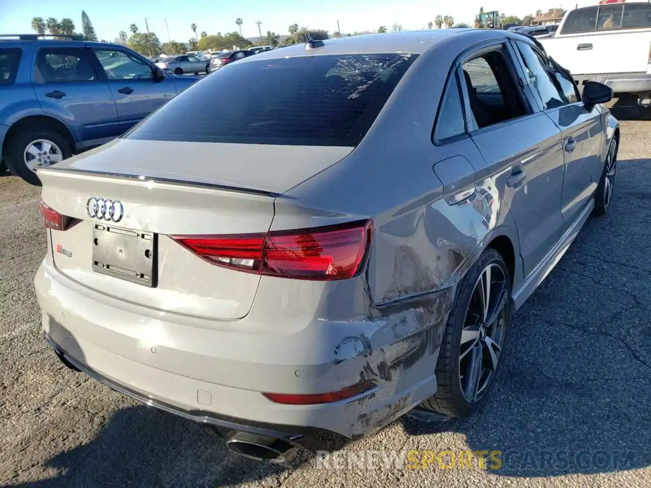 4 Photograph of a damaged car WUABWGFF9KA900486 AUDI RS3 2019