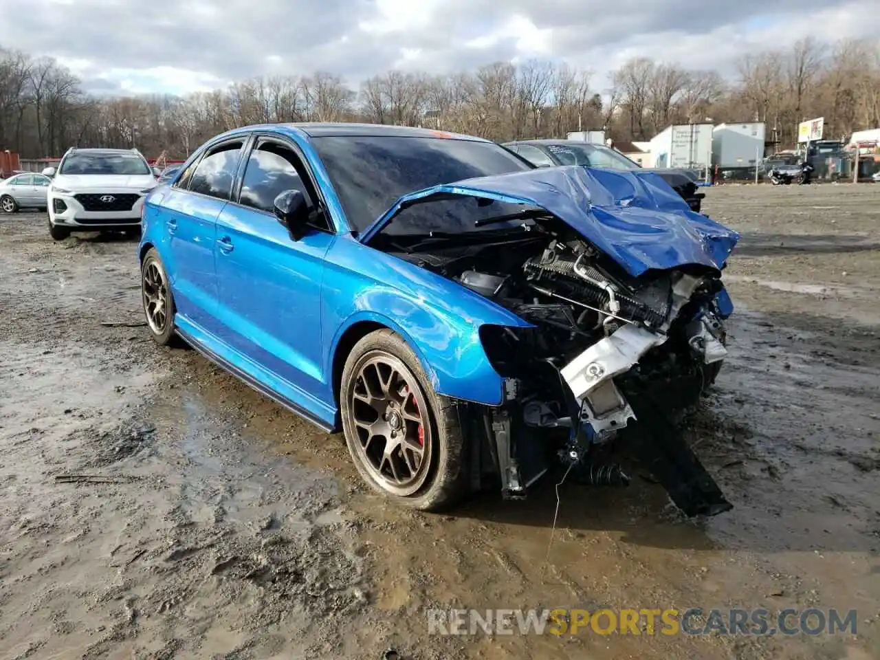 1 Photograph of a damaged car WUABWGFF9KA905056 AUDI RS3 2019