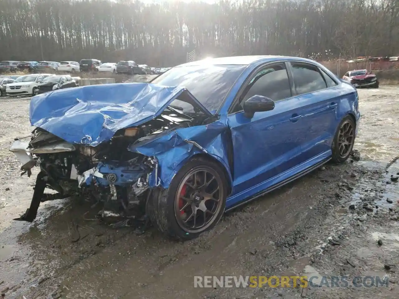 2 Photograph of a damaged car WUABWGFF9KA905056 AUDI RS3 2019