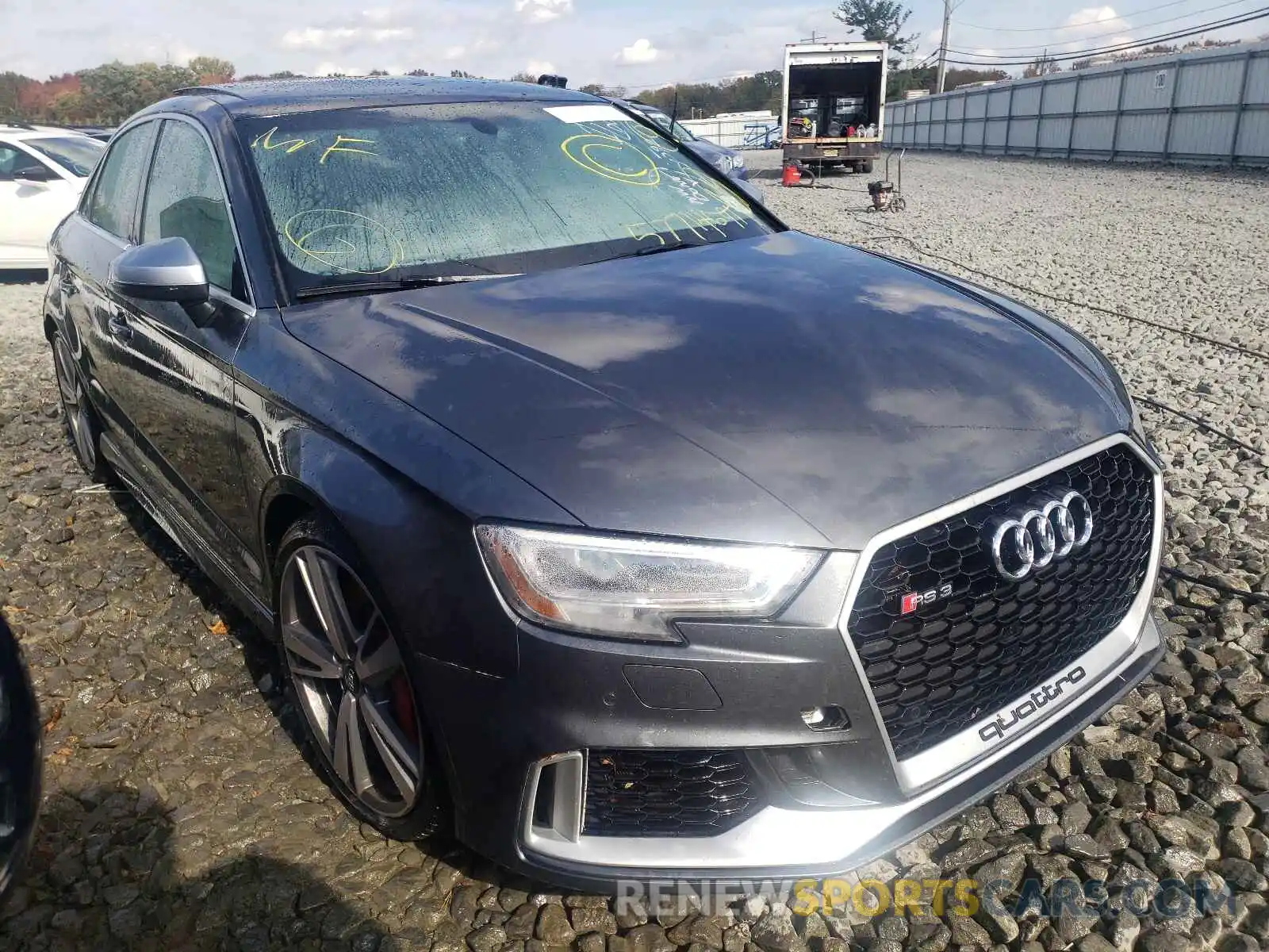 1 Фотография поврежденного автомобиля WUABWGFFXKA900285 AUDI RS3 2019