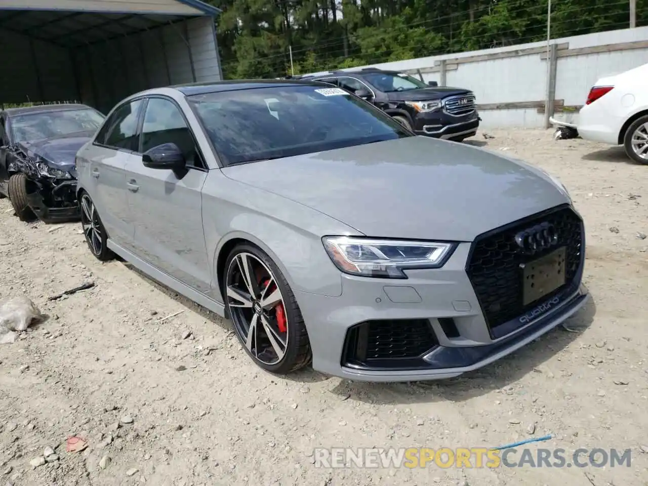 1 Фотография поврежденного автомобиля WUABWGFF0LA902743 AUDI RS3 2020