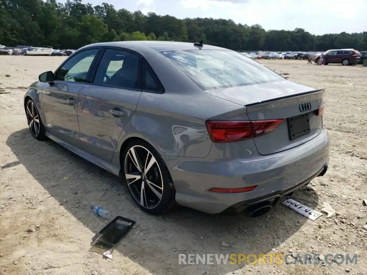 3 Photograph of a damaged car WUABWGFF0LA902743 AUDI RS3 2020