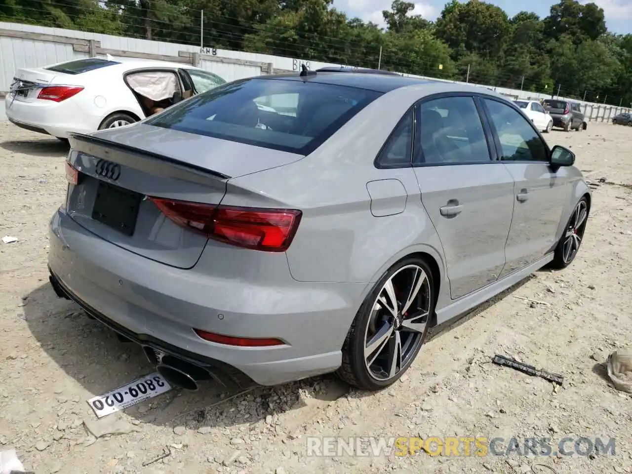 4 Photograph of a damaged car WUABWGFF0LA902743 AUDI RS3 2020