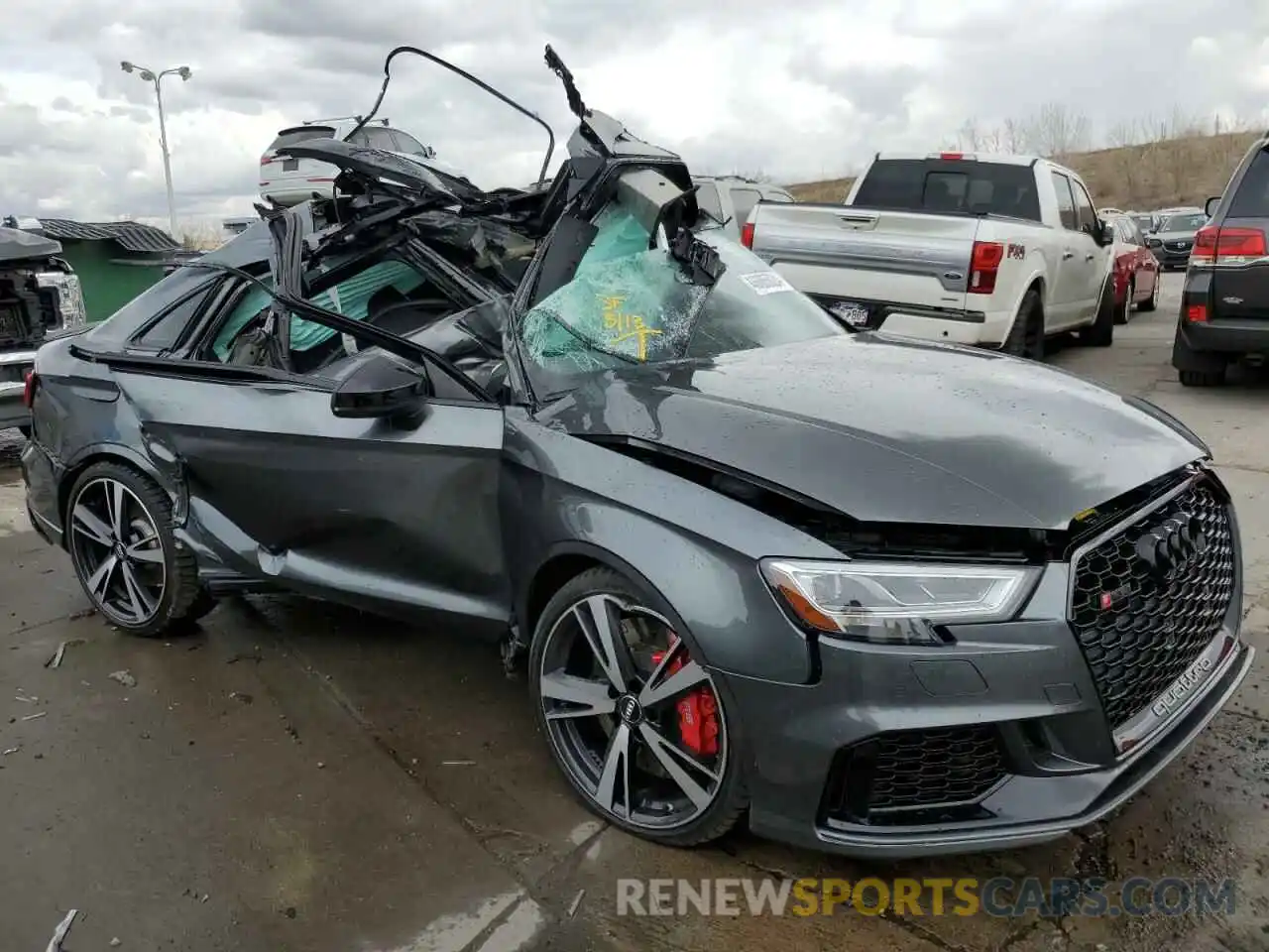 4 Photograph of a damaged car WUABWGFF0LA905884 AUDI RS3 2020