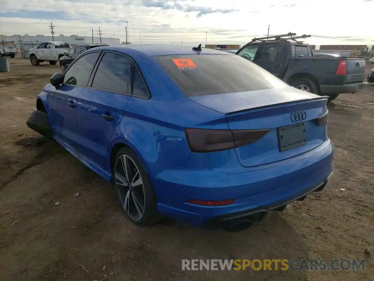 3 Photograph of a damaged car WUABWGFF2LA903148 AUDI RS3 2020