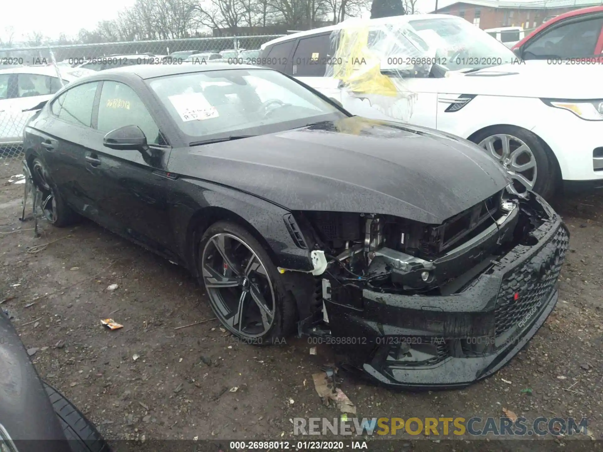 1 Photograph of a damaged car WUABWCF52KA905061 AUDI RS5 2019