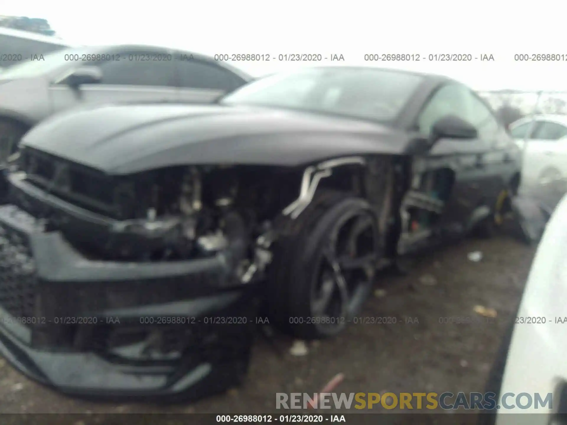 2 Photograph of a damaged car WUABWCF52KA905061 AUDI RS5 2019
