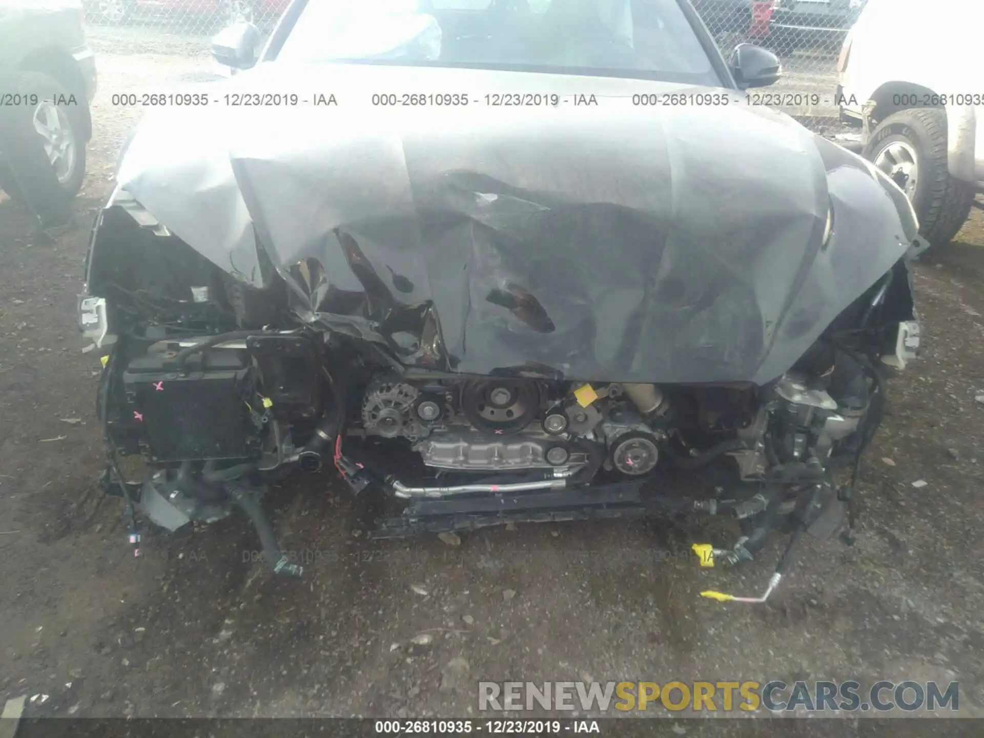 6 Photograph of a damaged car WUABWCF55KA902655 AUDI RS5 2019