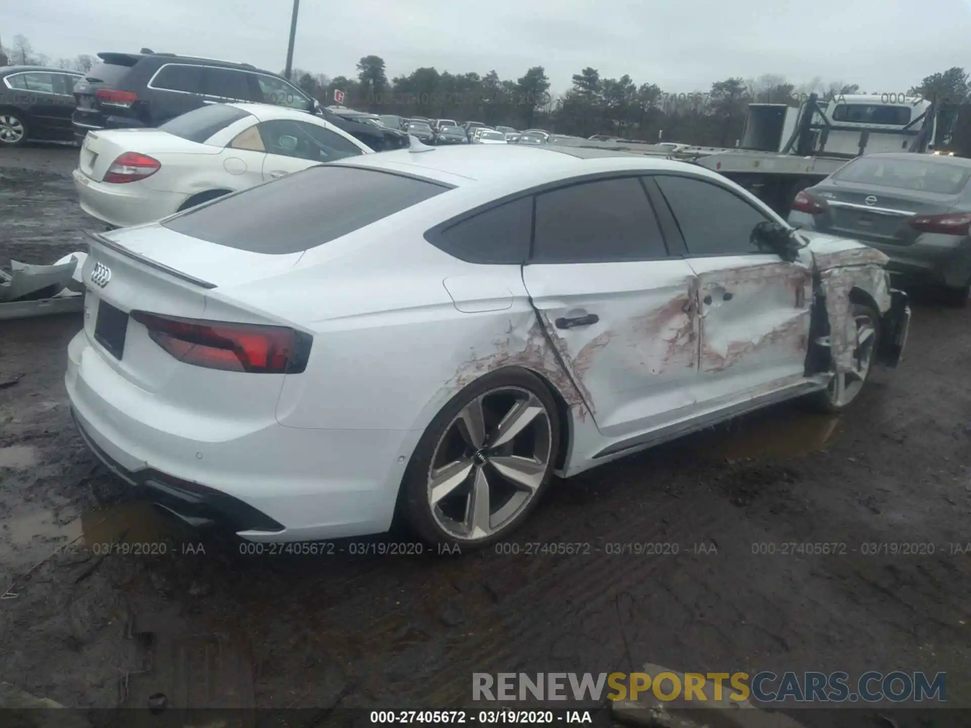 4 Photograph of a damaged car WUABWCF57KA901247 AUDI RS5 2019