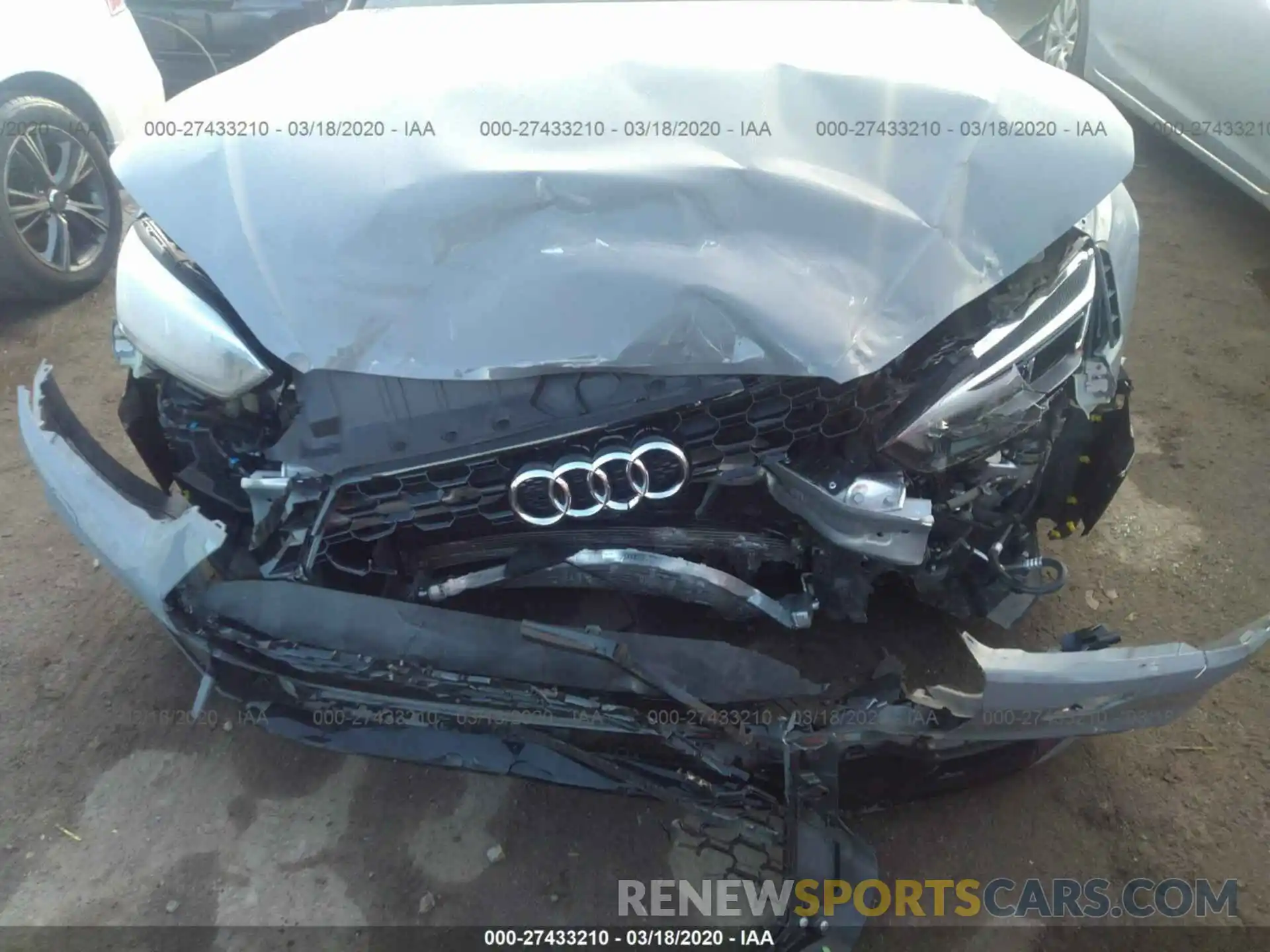 6 Photograph of a damaged car WUABWCF59KA902576 AUDI RS5 2019