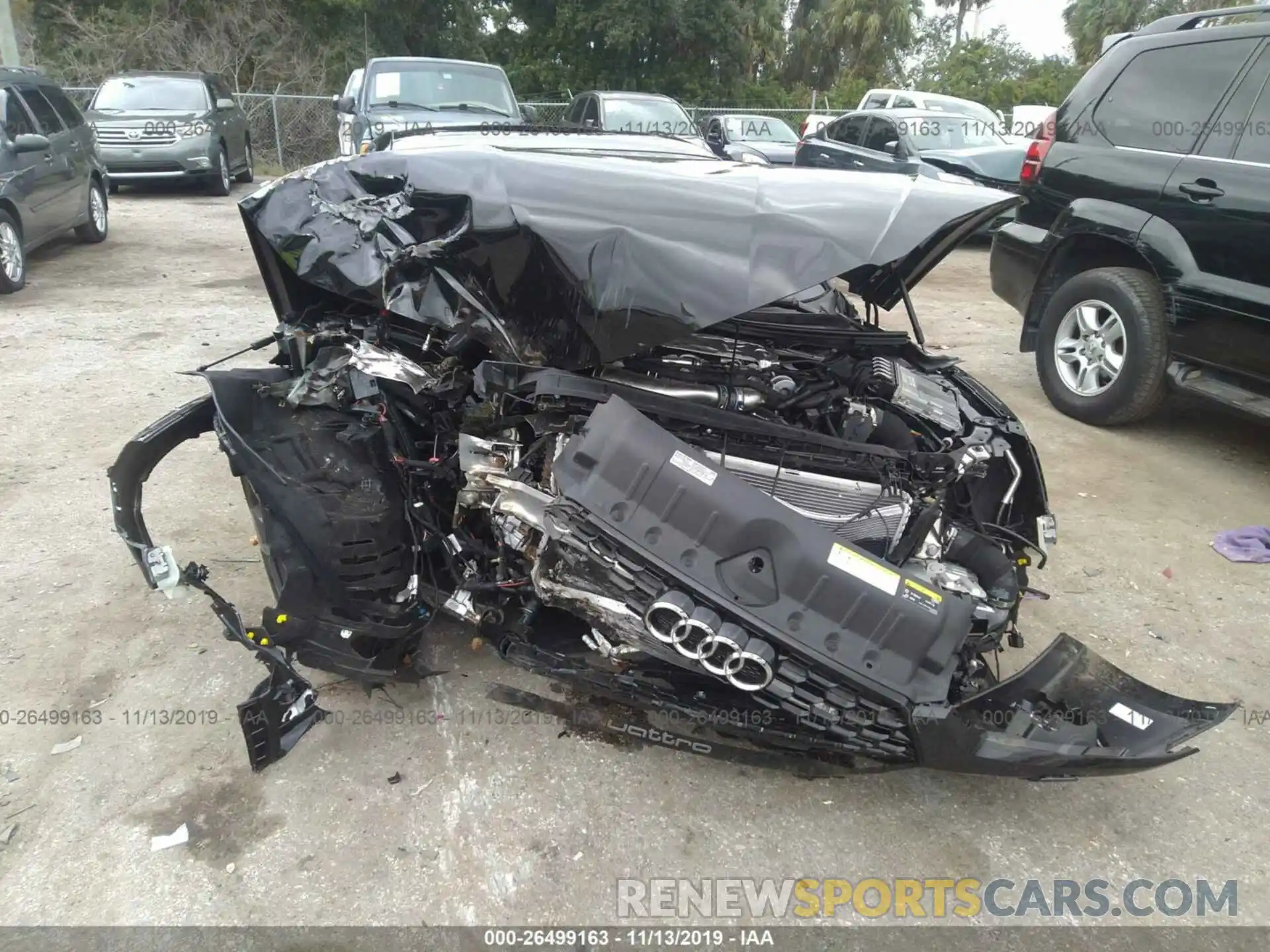 6 Photograph of a damaged car WUAPWAF54KA903452 AUDI RS5 2019