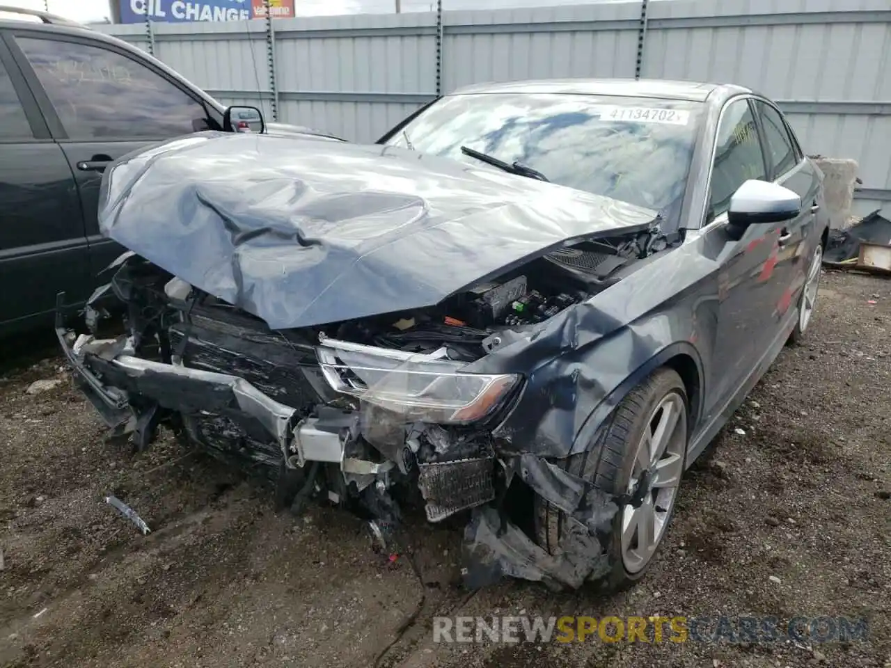 2 Photograph of a damaged car WAUB1GFF0K1024173 AUDI S3 2019