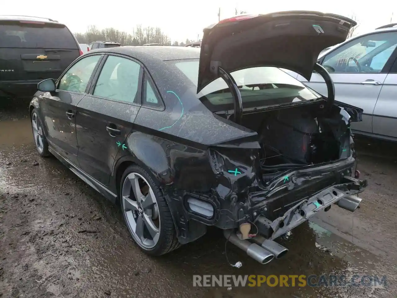 3 Photograph of a damaged car WAUB1GFF0KA085930 AUDI S3 2019