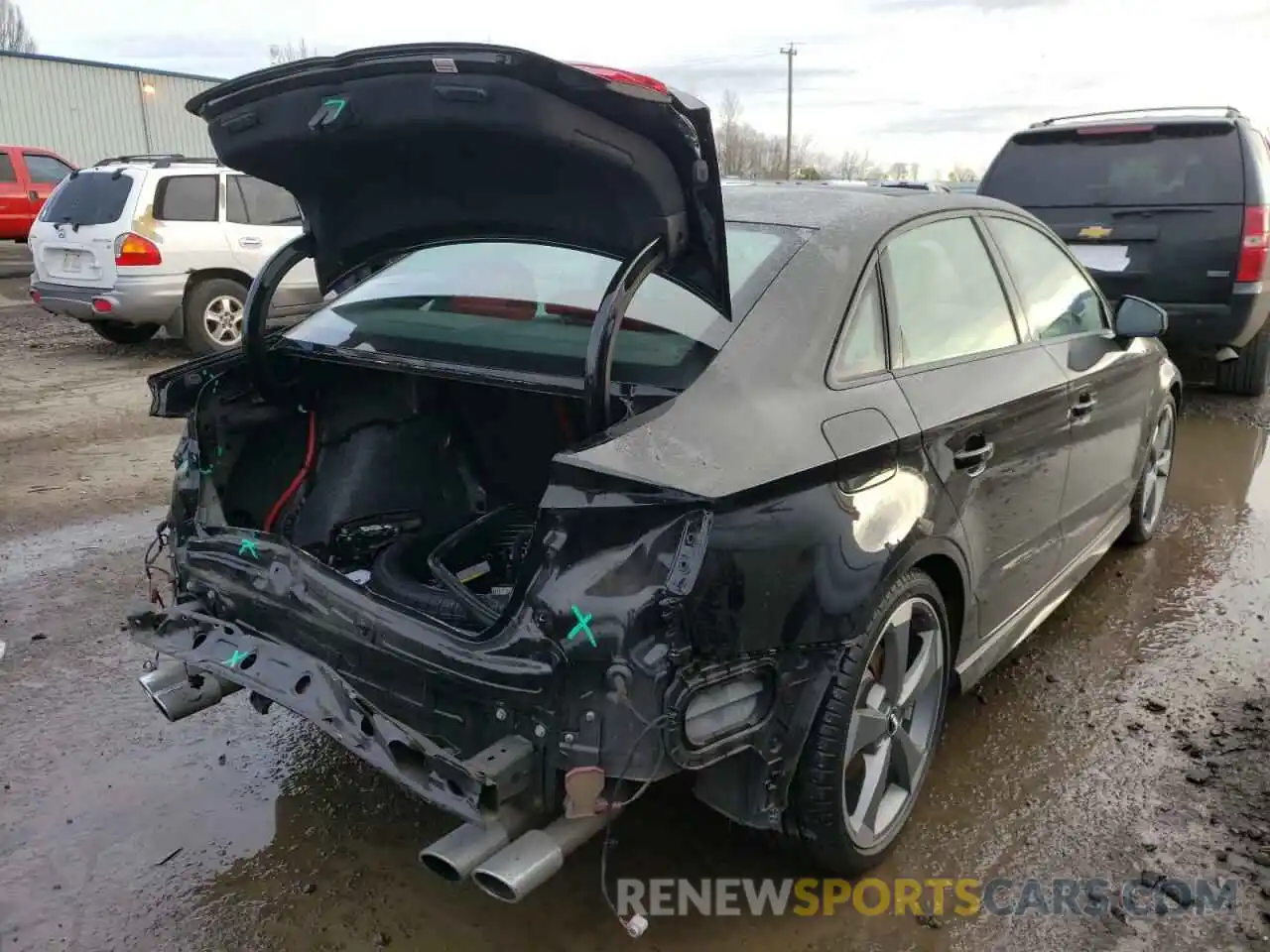 4 Photograph of a damaged car WAUB1GFF0KA085930 AUDI S3 2019