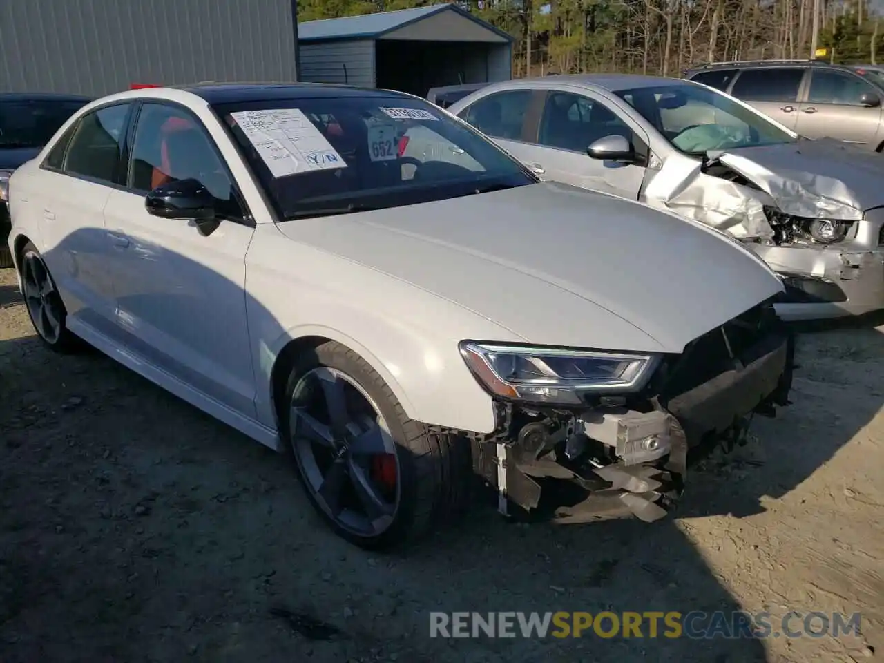 1 Photograph of a damaged car WAUB1GFF0KA103133 AUDI S3 2019