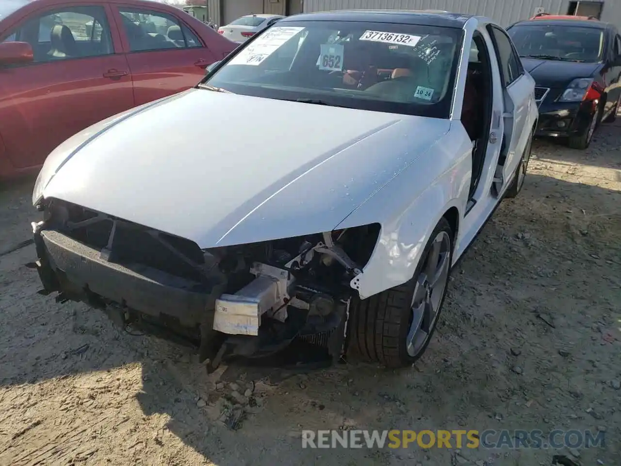 2 Photograph of a damaged car WAUB1GFF0KA103133 AUDI S3 2019