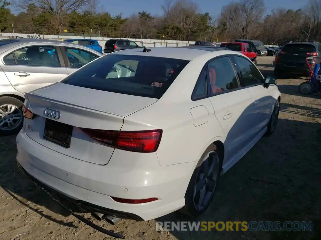 4 Photograph of a damaged car WAUB1GFF0KA103133 AUDI S3 2019