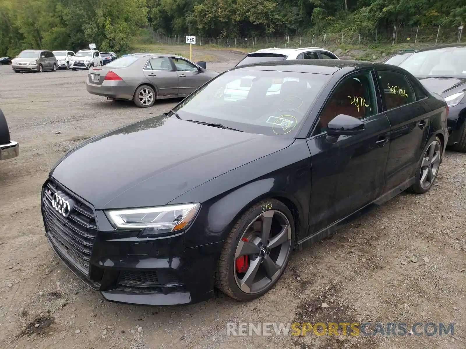 2 Photograph of a damaged car WAUB1GFF2K1021579 AUDI S3 2019