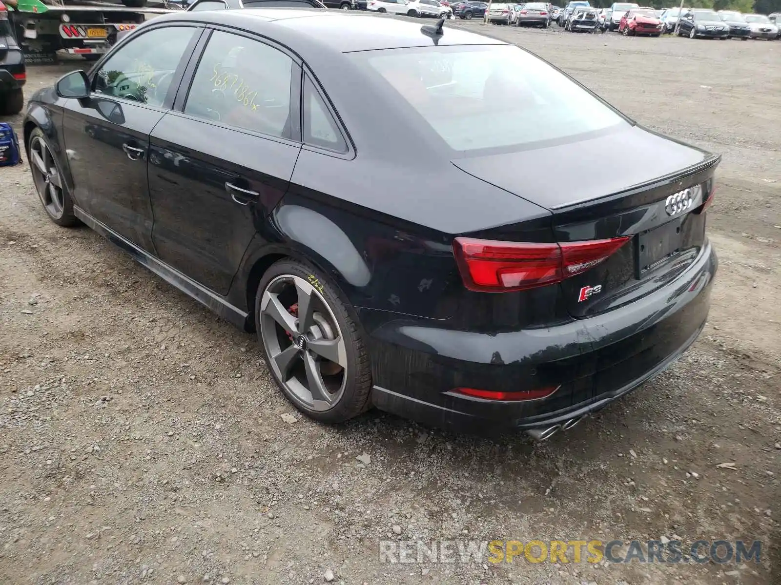 3 Photograph of a damaged car WAUB1GFF2K1021579 AUDI S3 2019