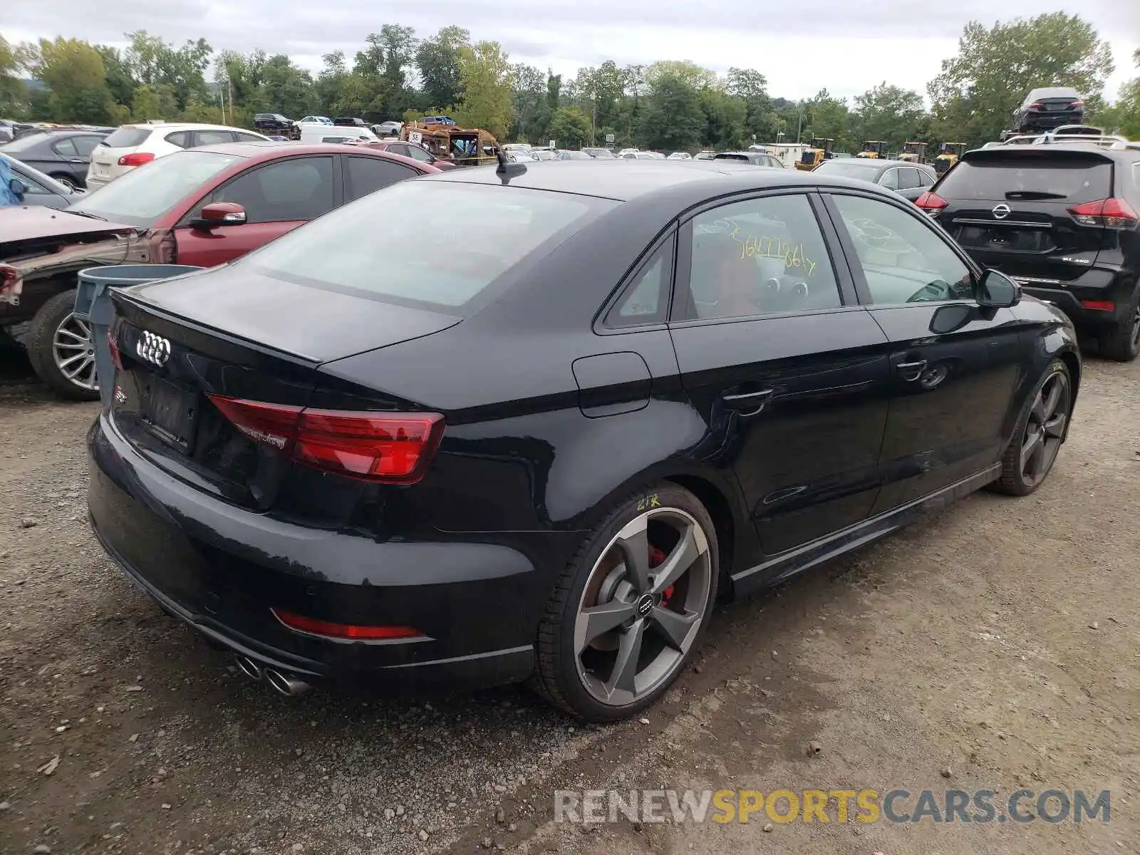 4 Photograph of a damaged car WAUB1GFF2K1021579 AUDI S3 2019