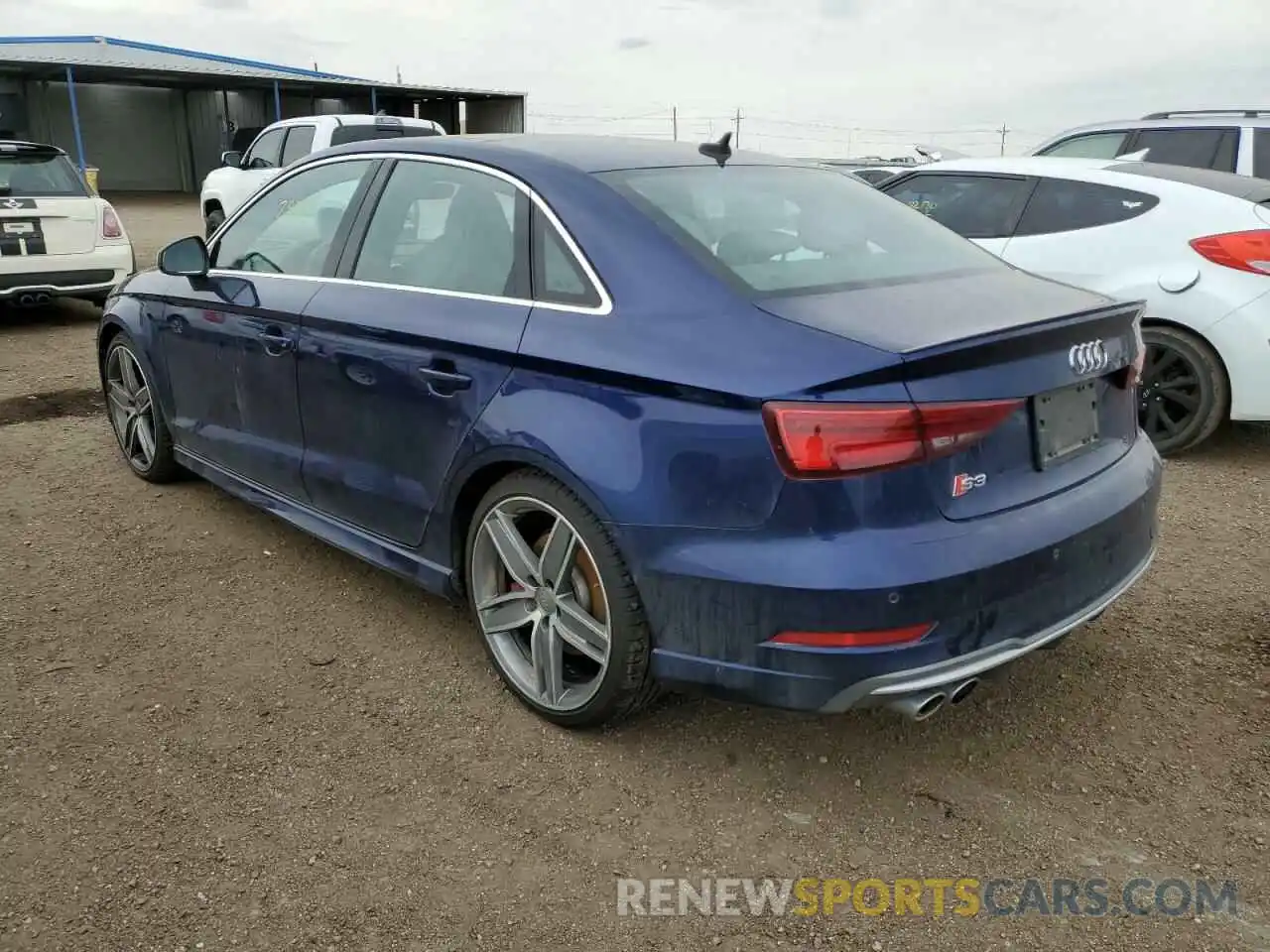 3 Photograph of a damaged car WAUB1GFF4K1017811 AUDI S3 2019