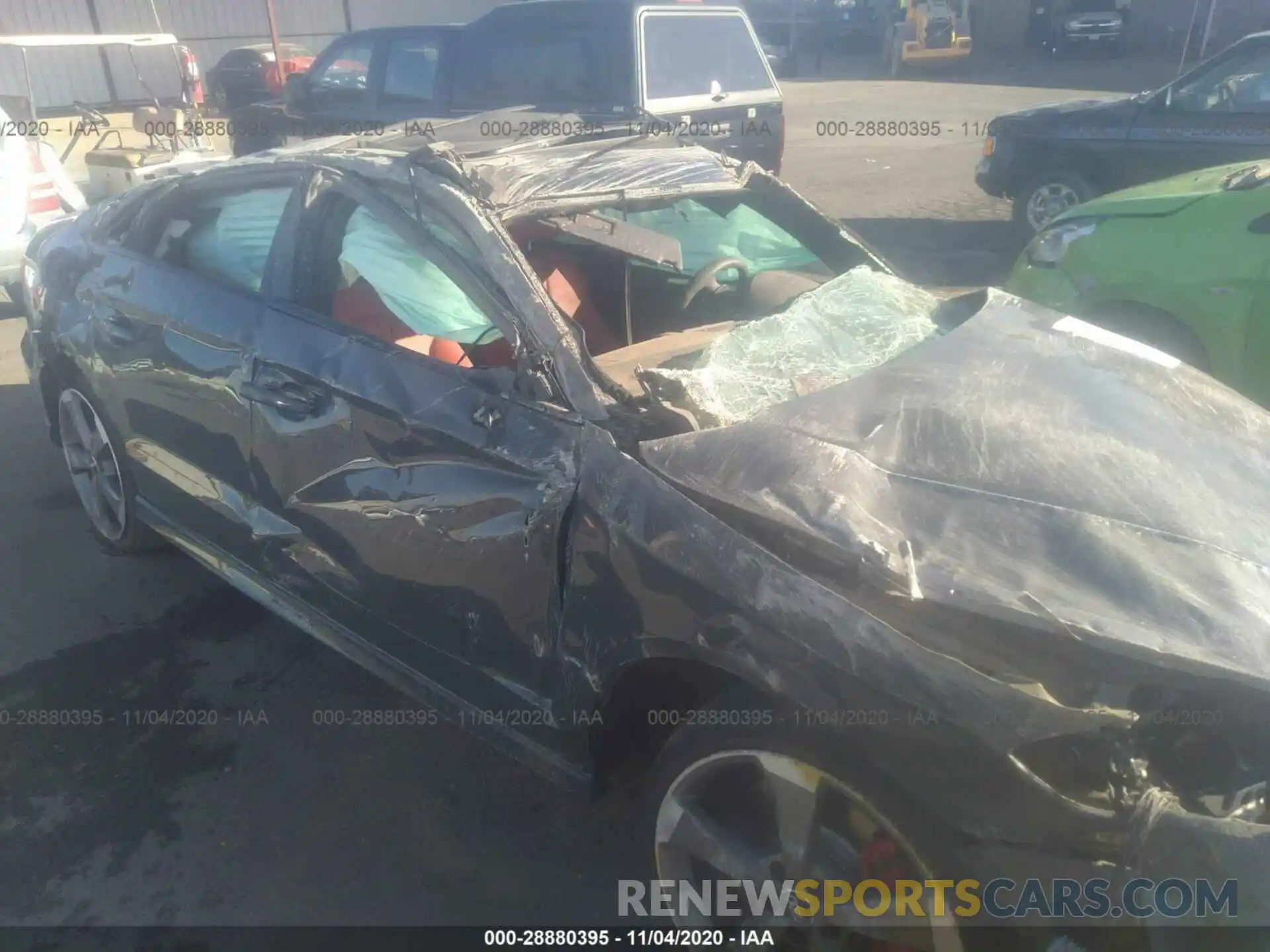 6 Photograph of a damaged car WAUB1GFF5KA103502 AUDI S3 2019