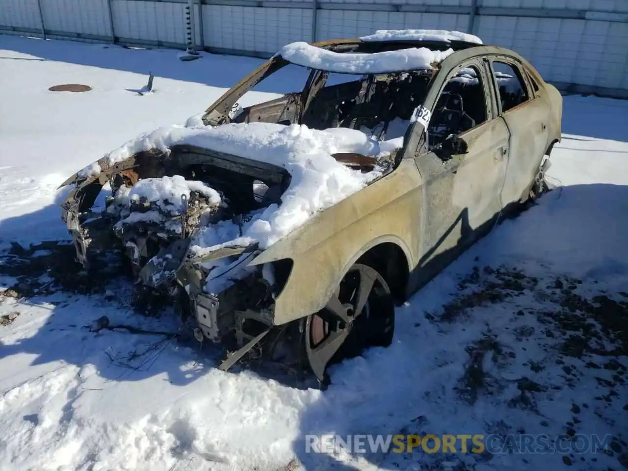 2 Photograph of a damaged car WAUB1GFF6K1017146 AUDI S3 2019