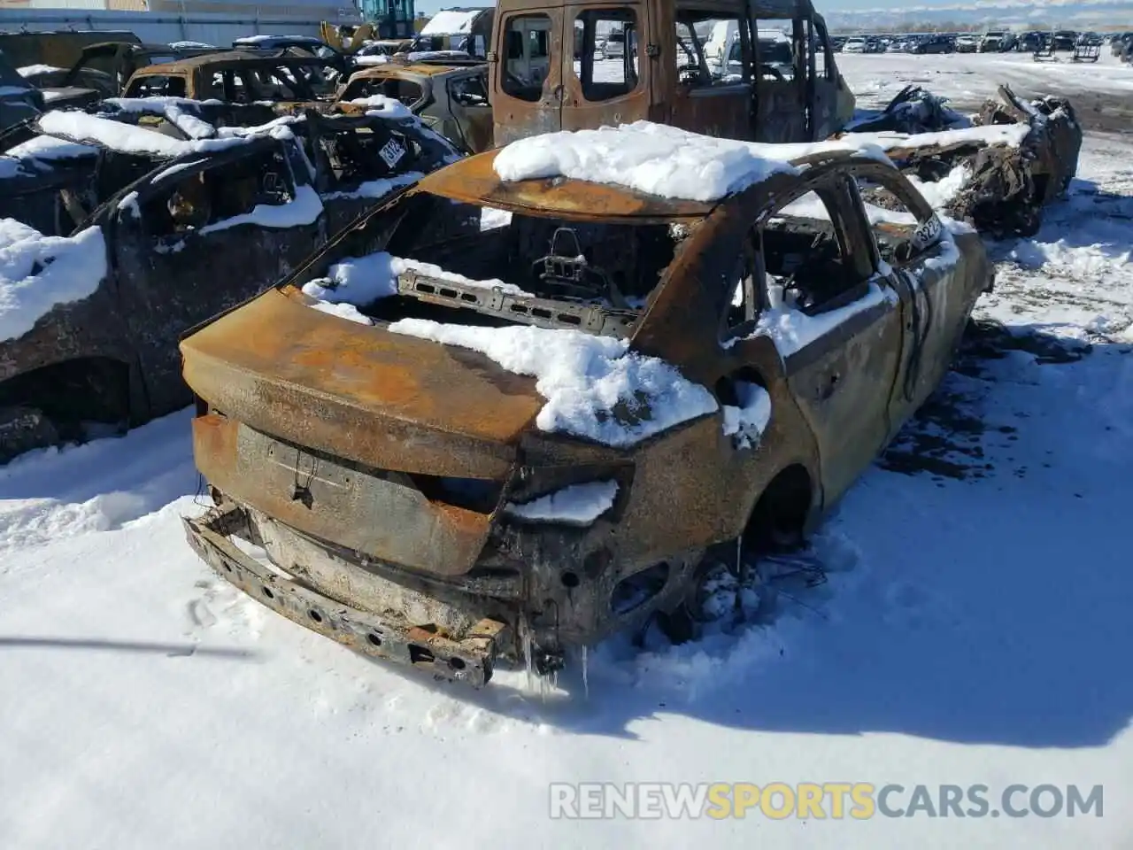 4 Photograph of a damaged car WAUB1GFF6K1017146 AUDI S3 2019