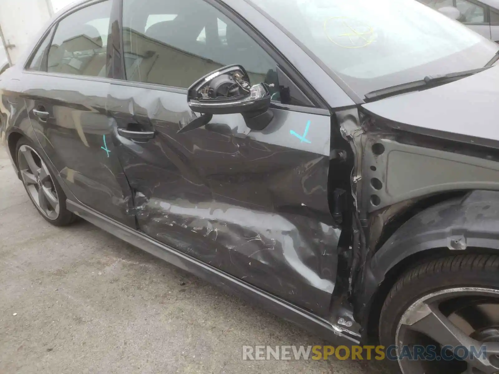 9 Photograph of a damaged car WAUB1GFF6KA078092 AUDI S3 2019