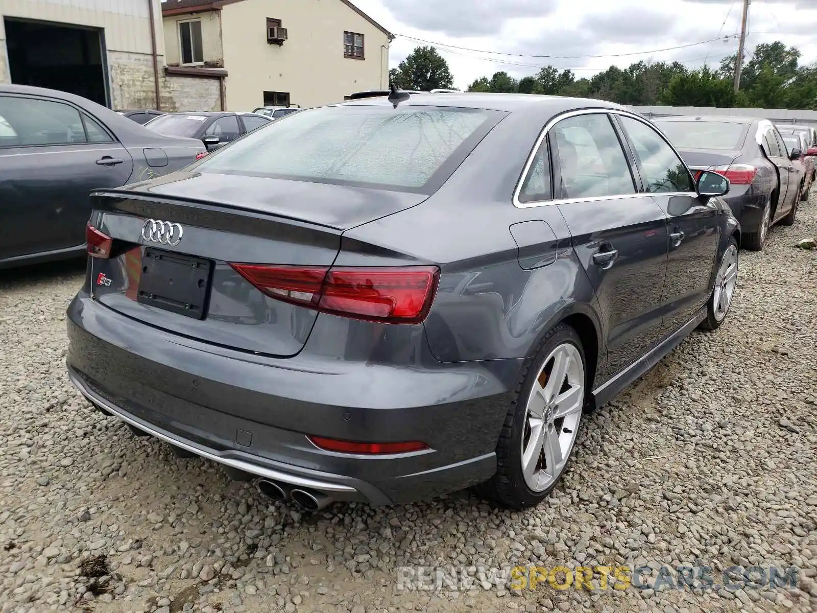 4 Photograph of a damaged car WAUB1GFF8K1021876 AUDI S3 2019